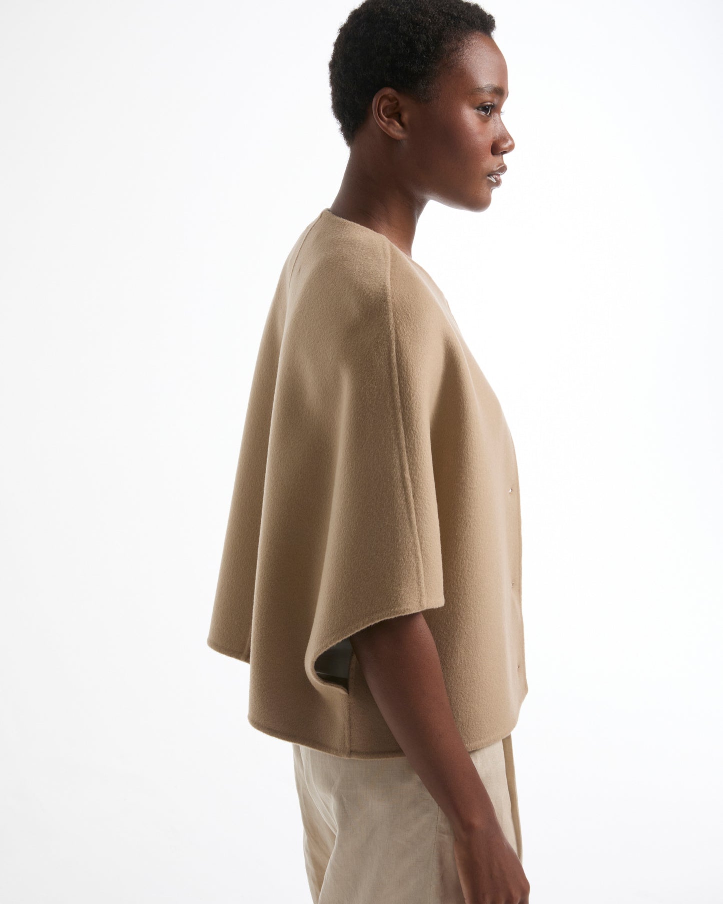 Double-sided cashmere blend jacket -Yves Salomon - New spring summer collection