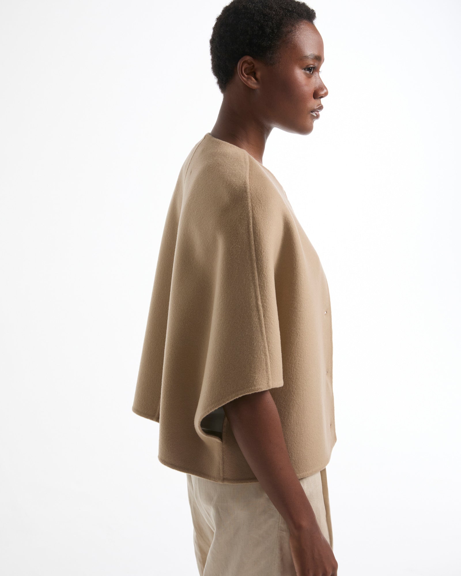 Double-sided cashmere blend jacket -Yves Salomon - New spring summer collection