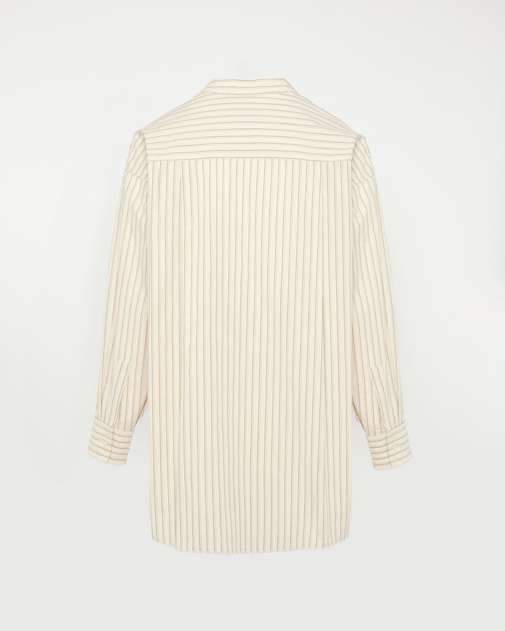 Long sleeve poplin shirt -Yves Salomon - New spring summer collection