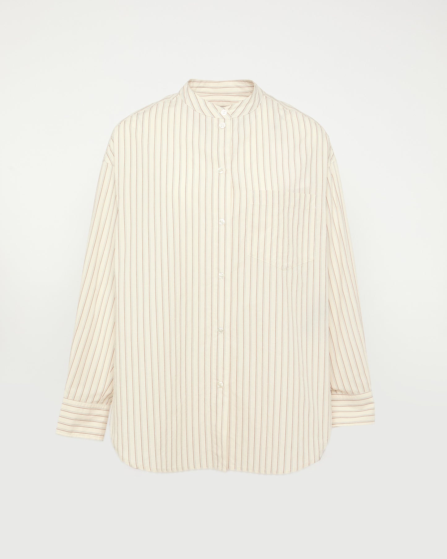 Long sleeve poplin shirt -Yves Salomon - New spring summer collection