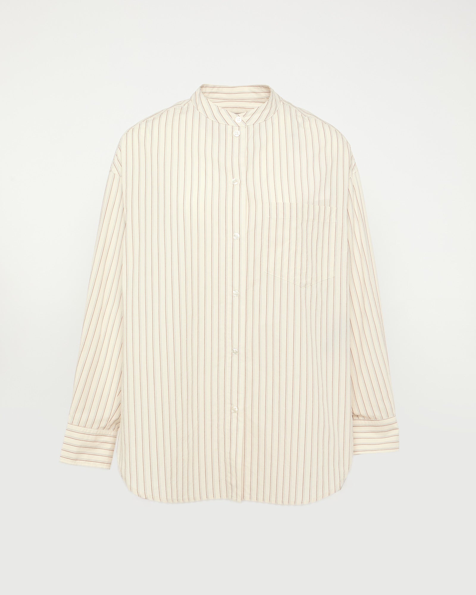 Long sleeve poplin shirt -Yves Salomon - New spring summer collection