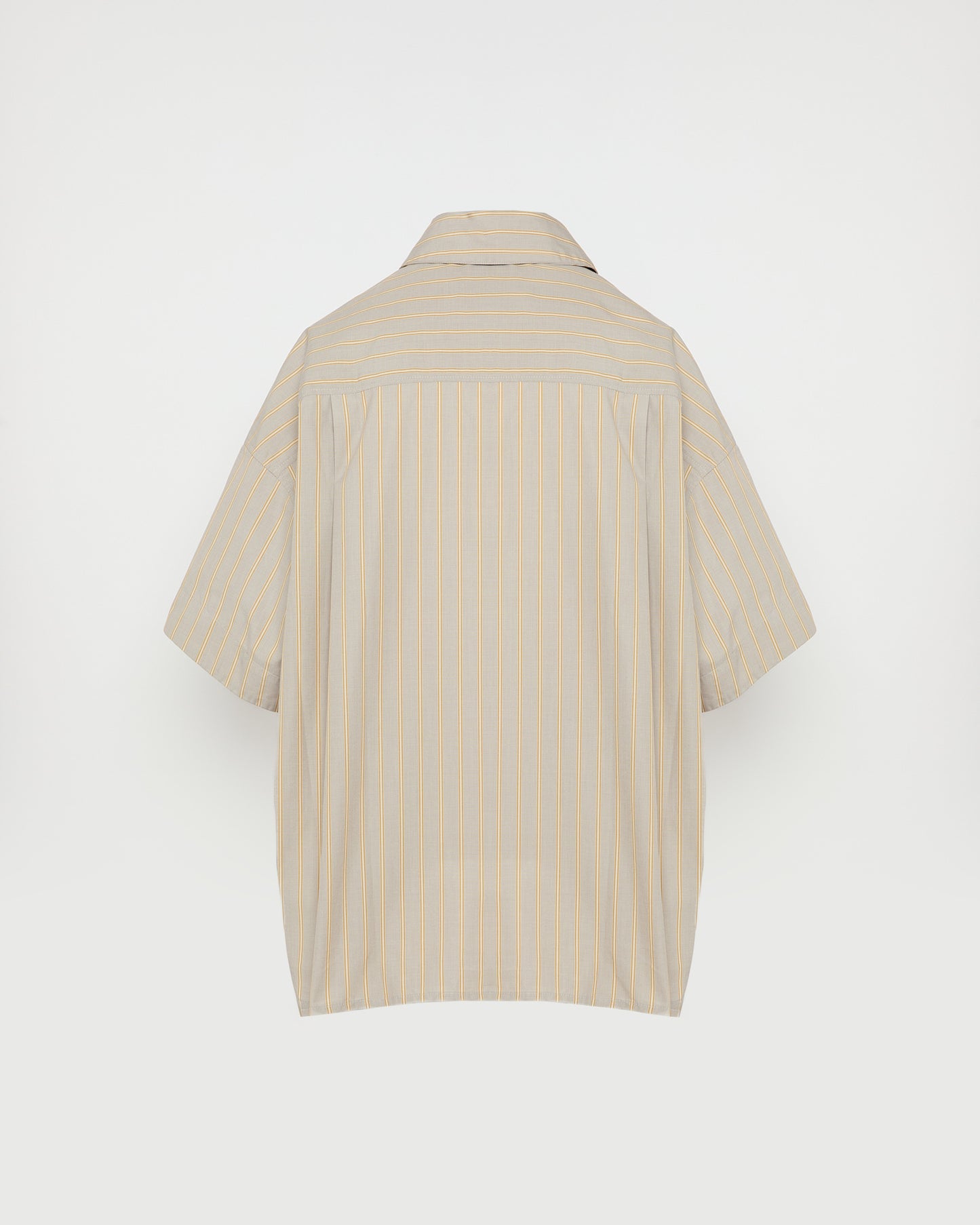 Summer sale - Short sleeve poplin shirt -Yves Salomon - New spring summer collection