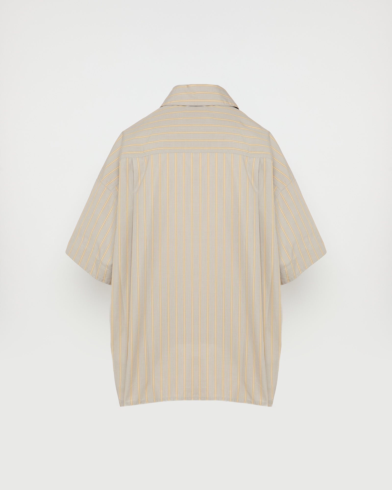 Summer sale - Short sleeve poplin shirt -Yves Salomon - New spring summer collection