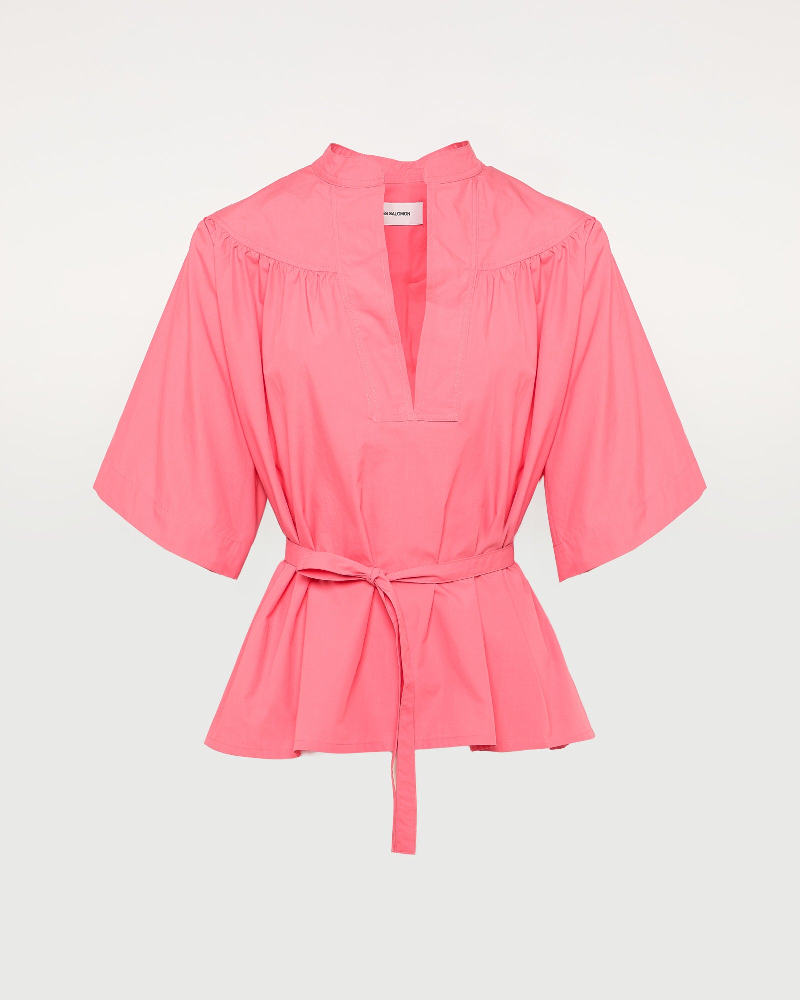Wide poplin blouse -Yves Salomon - New spring summer collection
