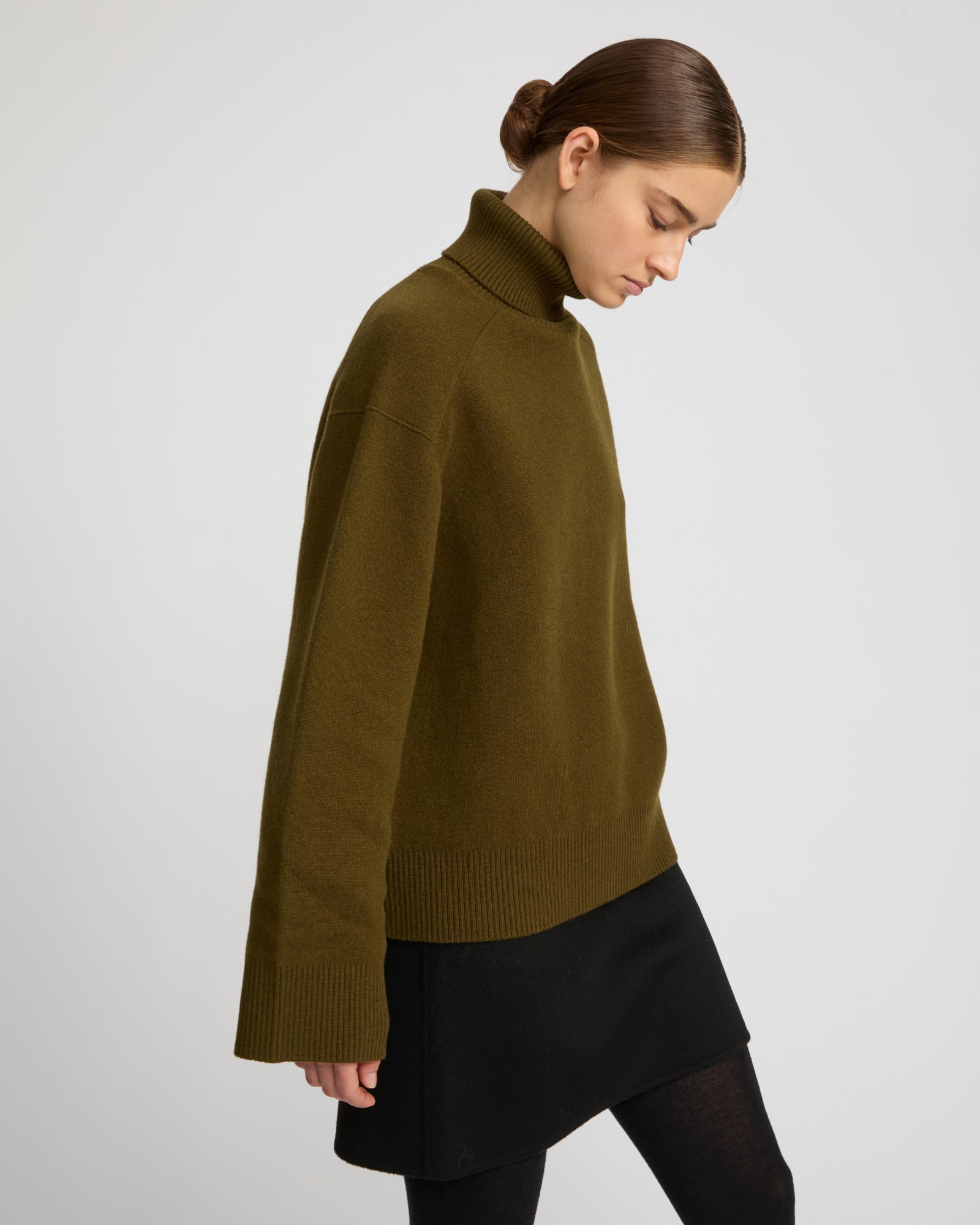 Polo-neck sweater -Yves Salomon