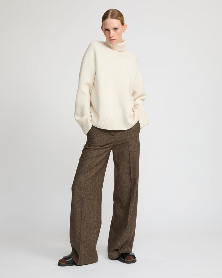 Polo-neck sweater -Yves Salomon