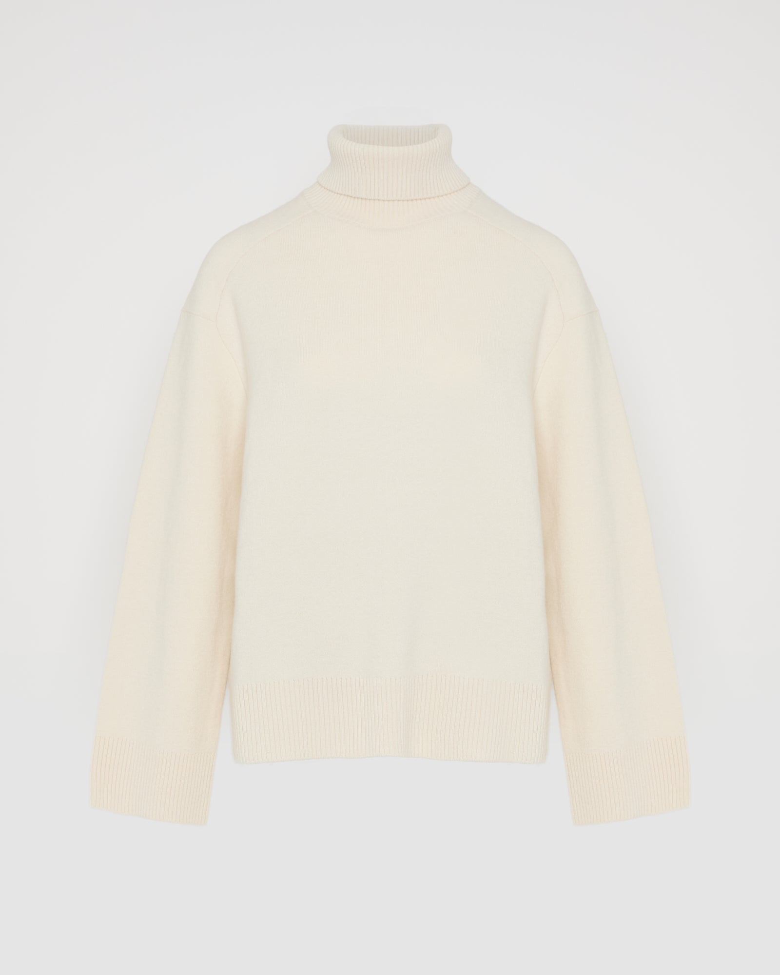 Polo-neck sweater -Yves Salomon