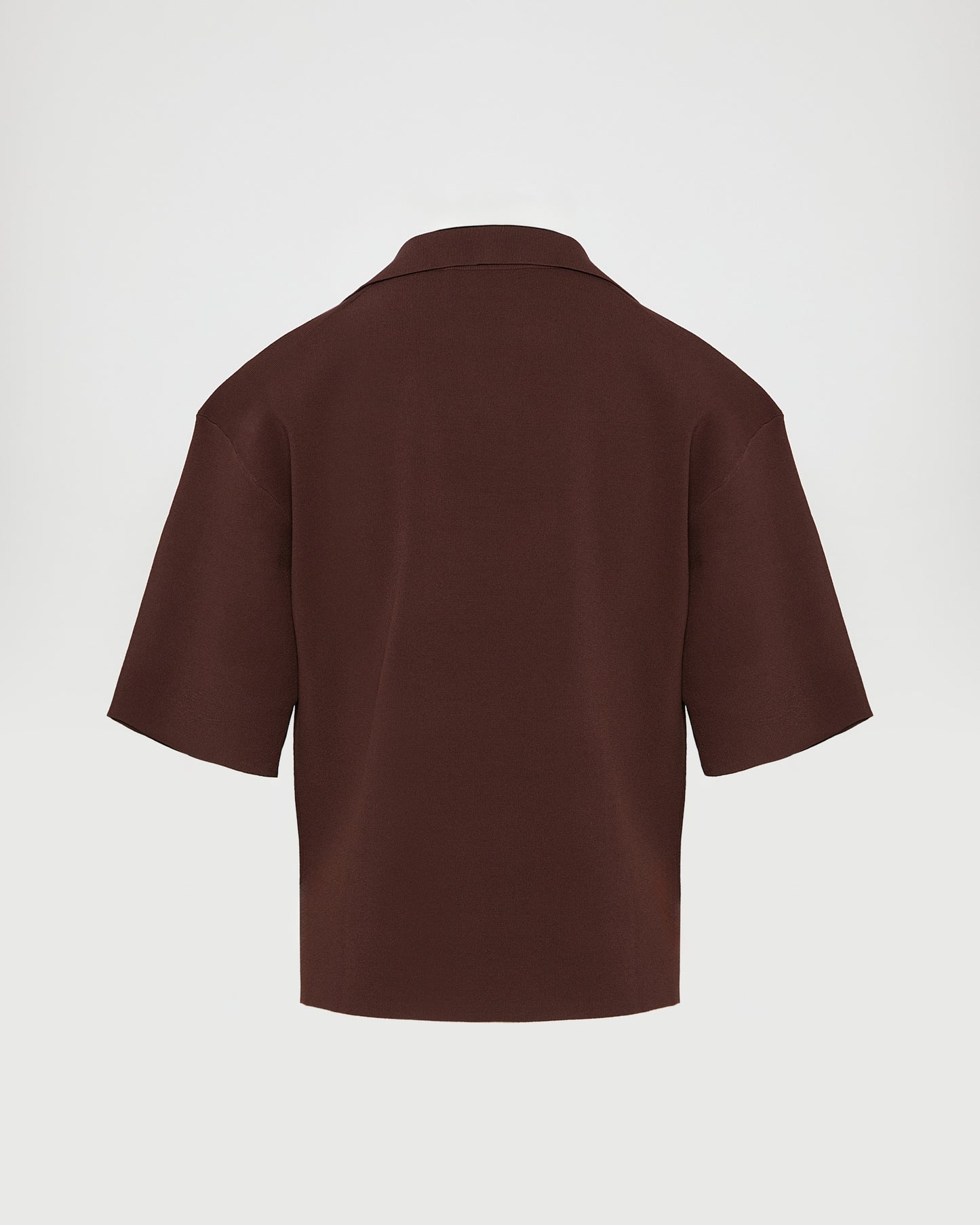 Knit polo shirt -Yves Salomon - New spring summer collection