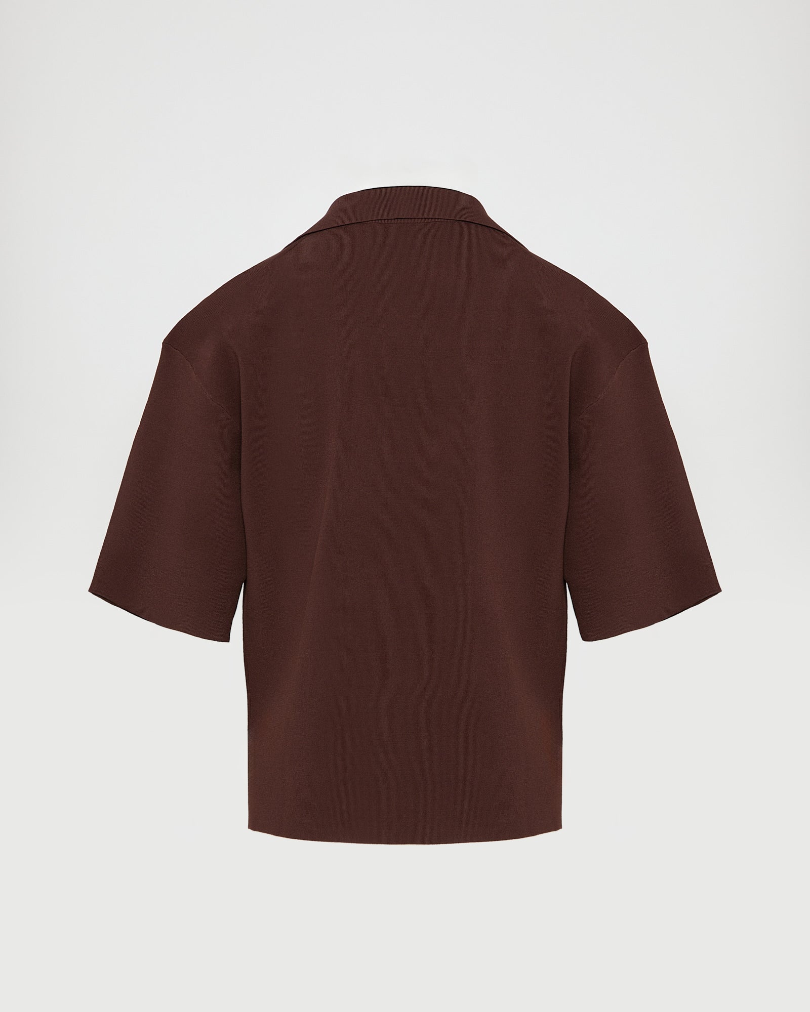 Knit polo shirt -Yves Salomon - New spring summer collection