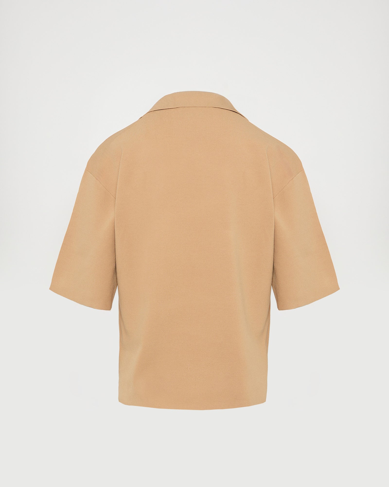 Knit polo shirt -Yves Salomon - New spring summer collection