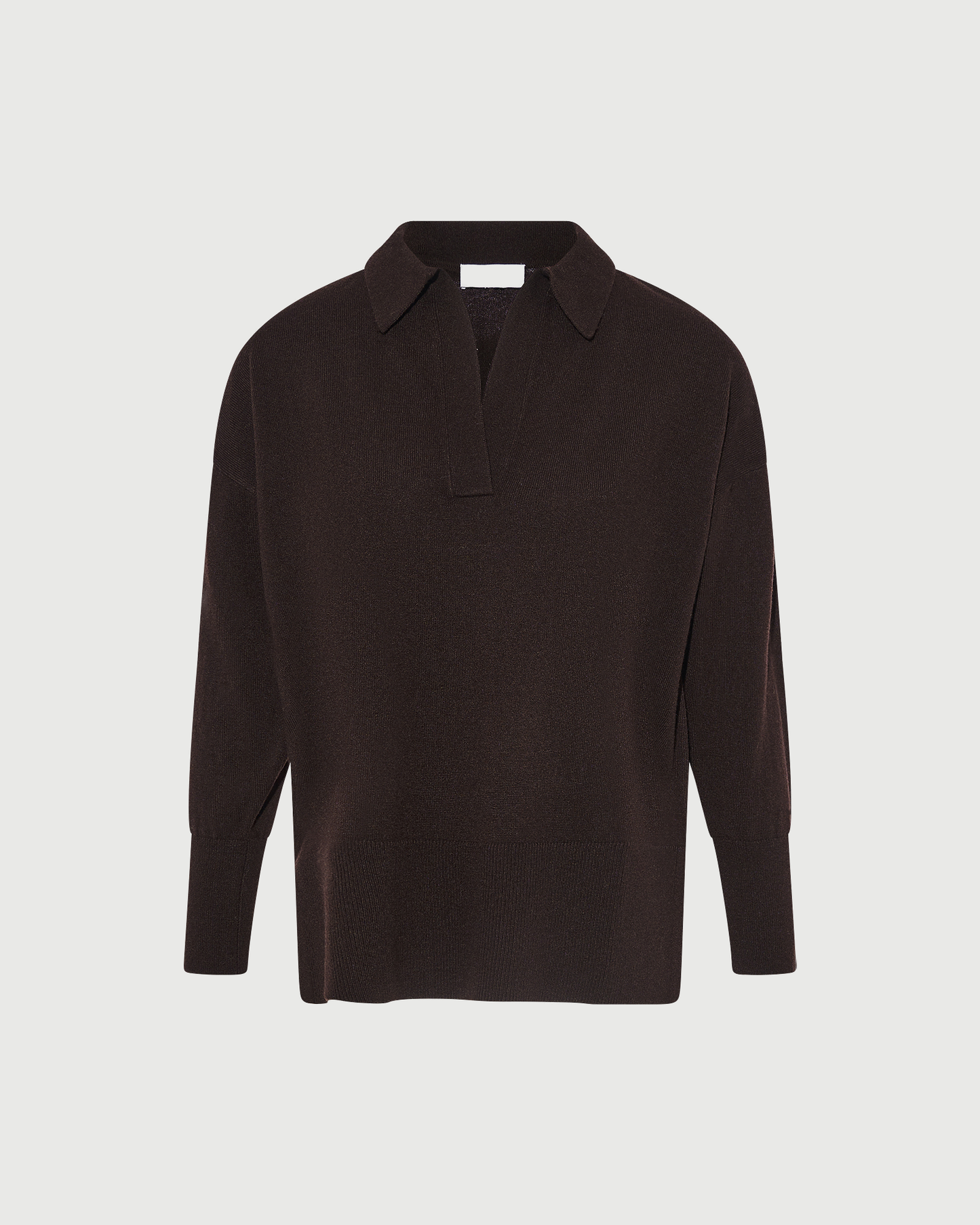 Merino knit polo shirt - Yves Salomon - New Fall Winter Collection