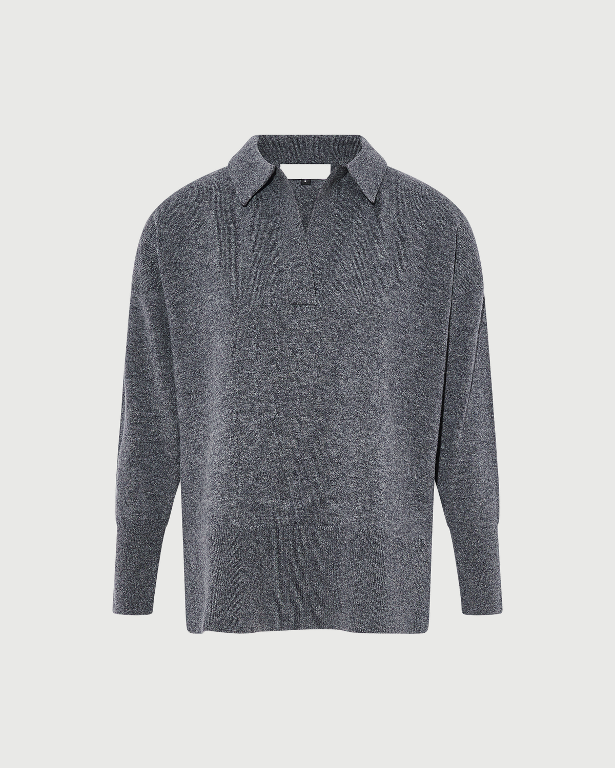 Merino knit polo shirt - Yves Salomon - New Fall Winter Collection