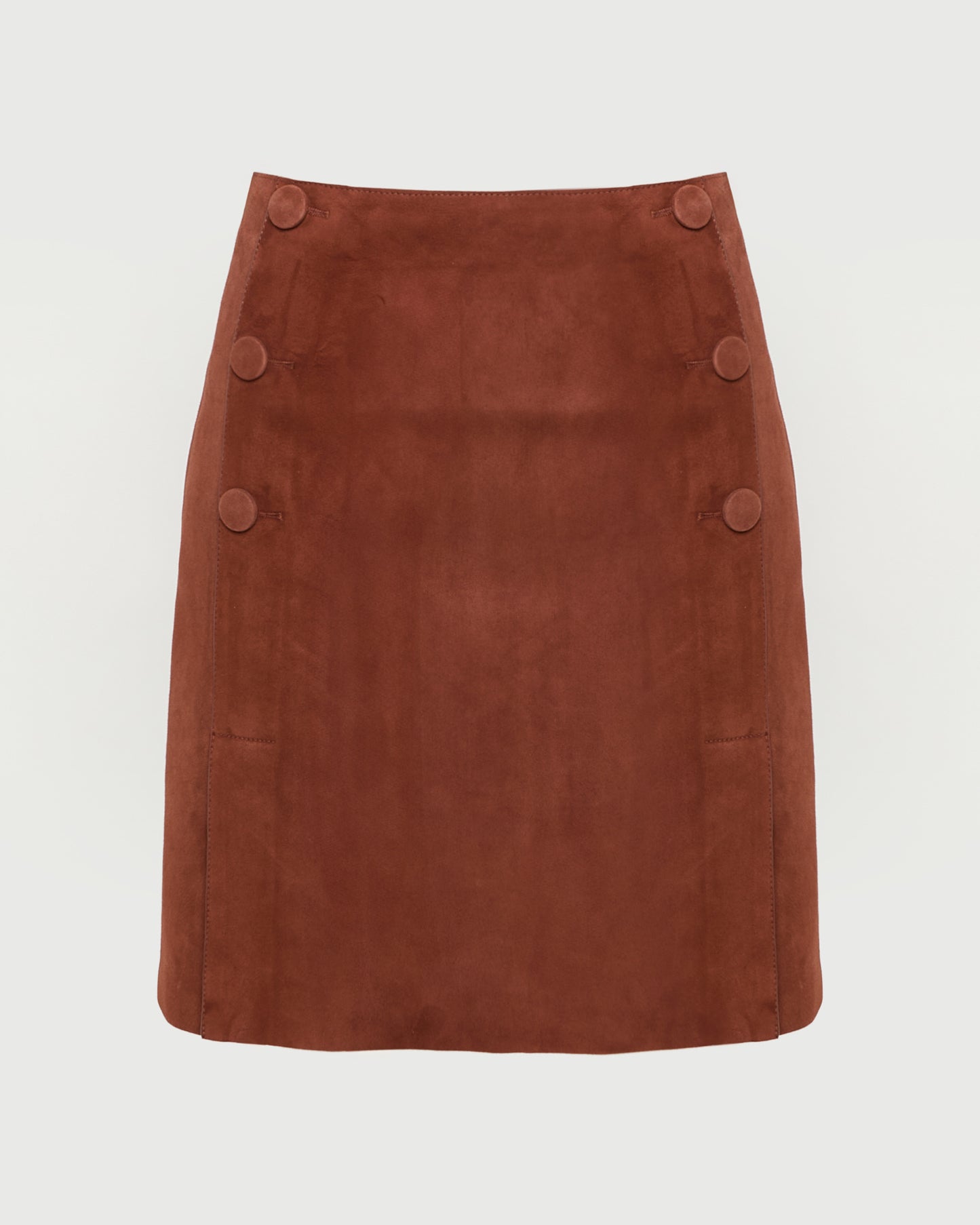 Summer sale - Double-sided lambskin mini skirt -Yves Salomon - New spring summer collection