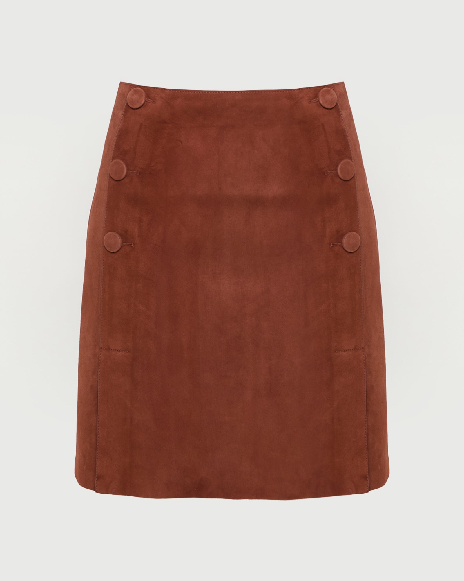 Summer sale - Double-sided lambskin mini skirt -Yves Salomon - New spring summer collection