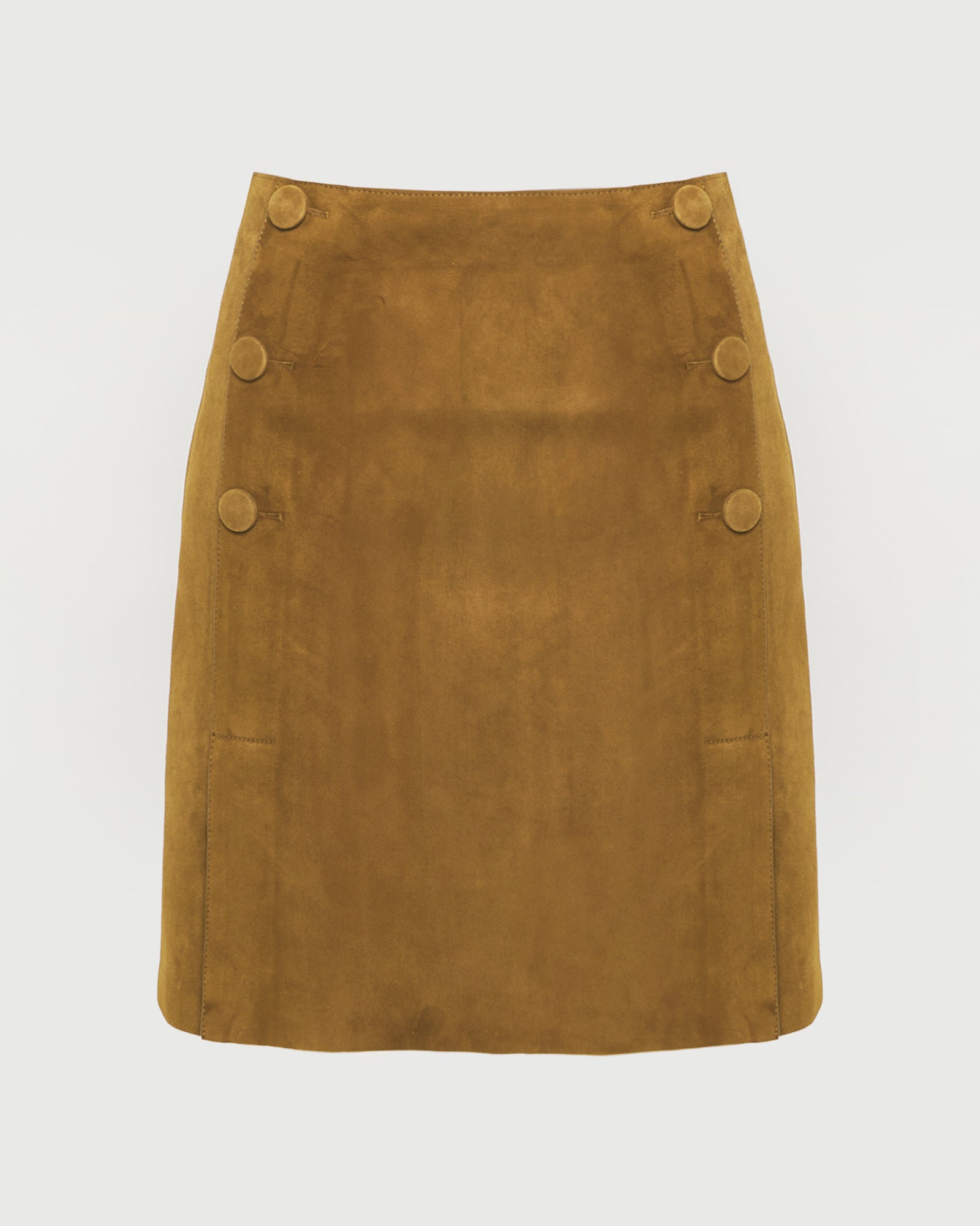 Summer sale - Double-sided lambskin mini skirt -Yves Salomon - New spring summer collection
