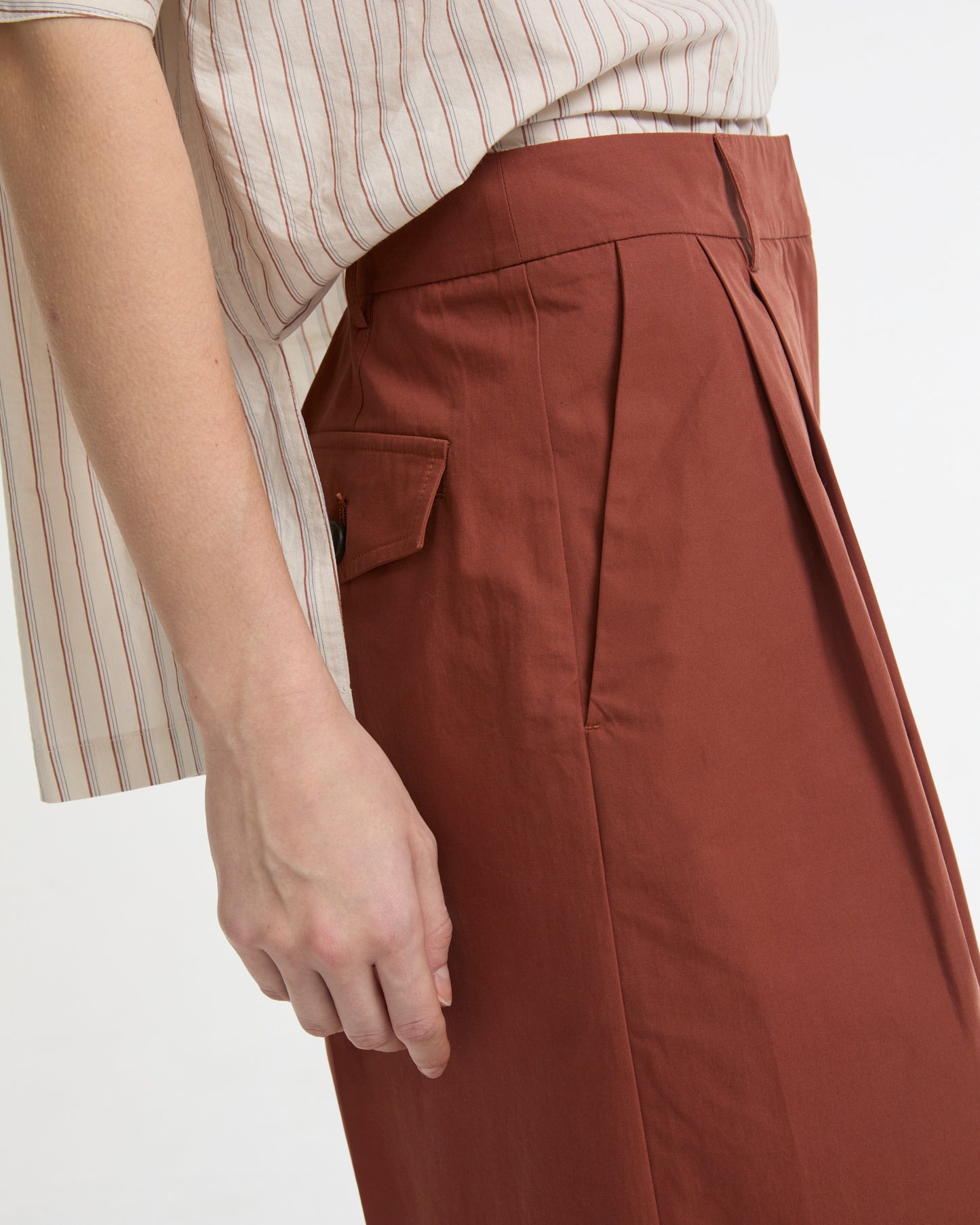 Cotton Bermuda shorts -Yves Salomon - New spring summer collection