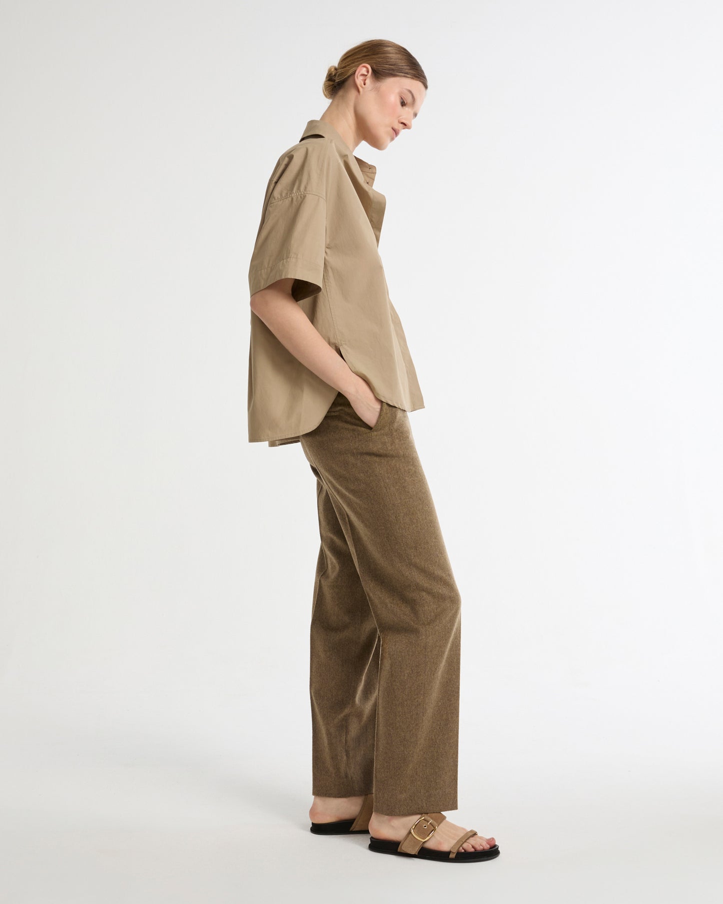 Cashmere tailored trousers -Yves Salomon - New spring summer collection
