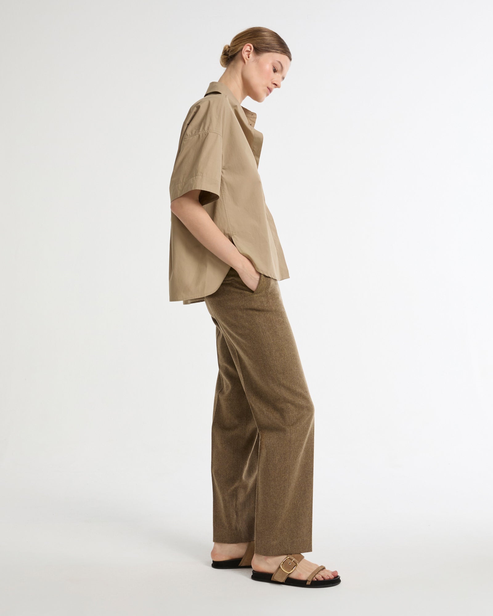 Cashmere tailored trousers -Yves Salomon - New spring summer collection