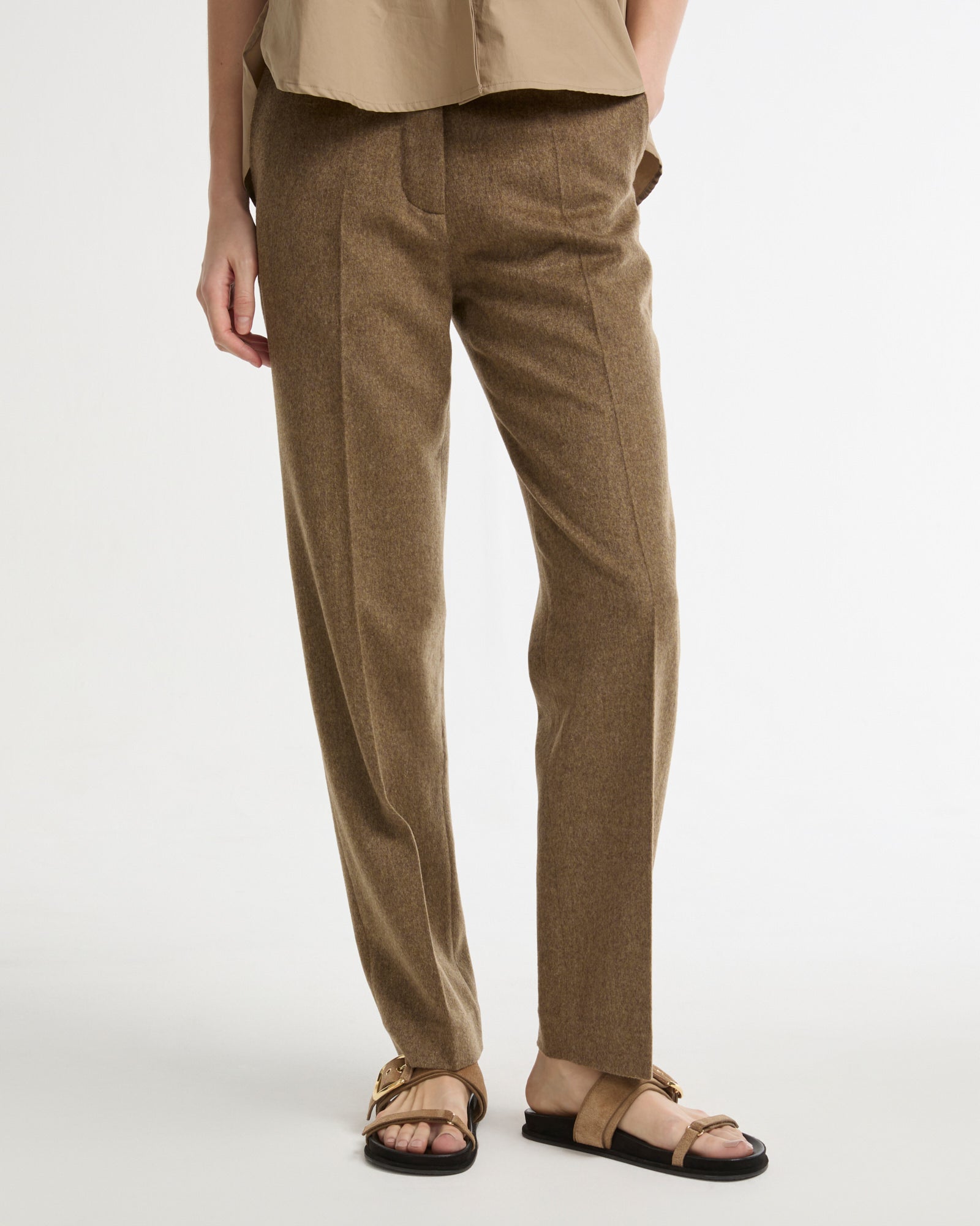 Cashmere tailored trousers -Yves Salomon - New spring summer collection