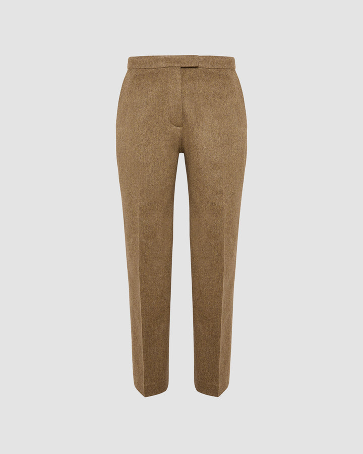 Cashmere tailored trousers