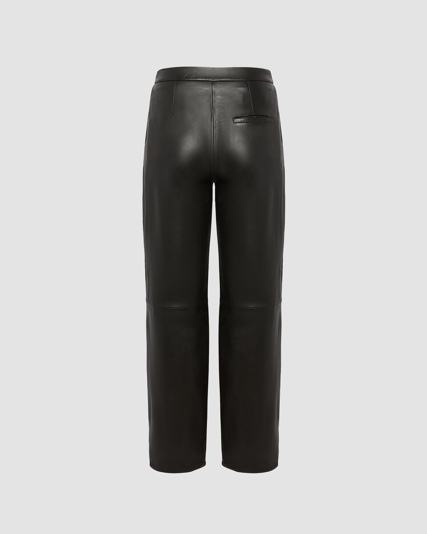 Leather tailored trousers -Yves Salomon - New spring summer collection
