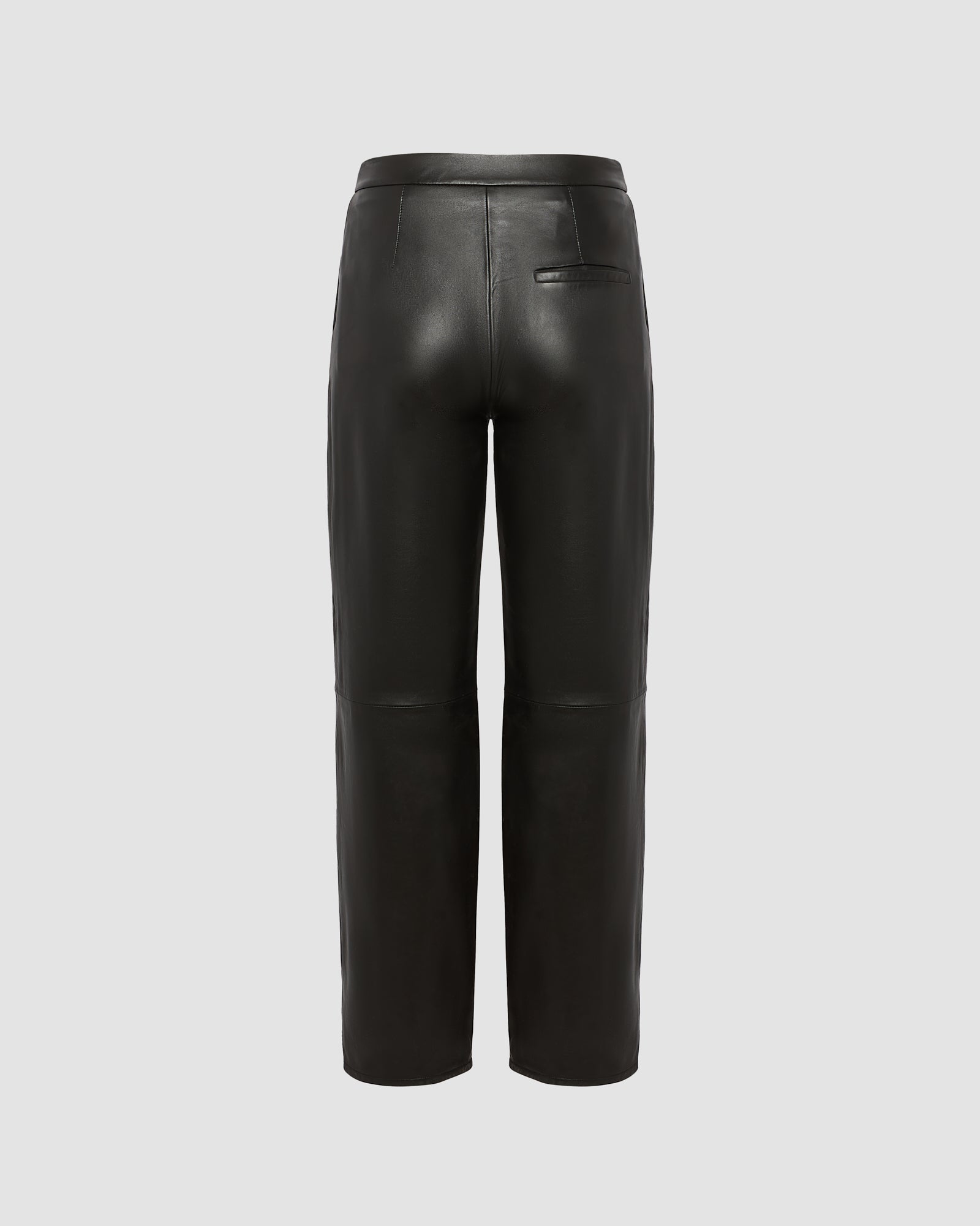 Leather tailored trousers -Yves Salomon - New spring summer collection