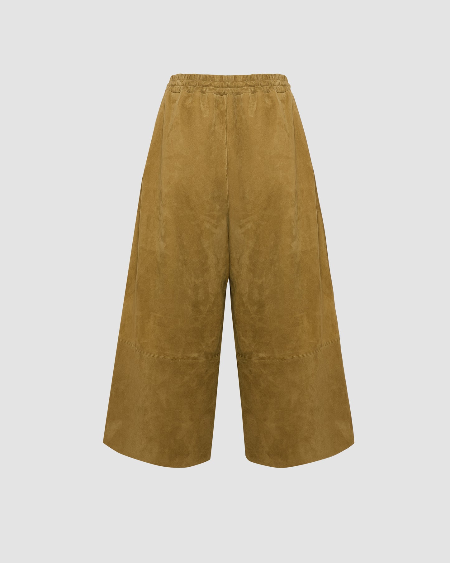 NE PAS METTRE EN LIGNE Suede calfskin wide trousers -Yves Salomon - New spring summer collection