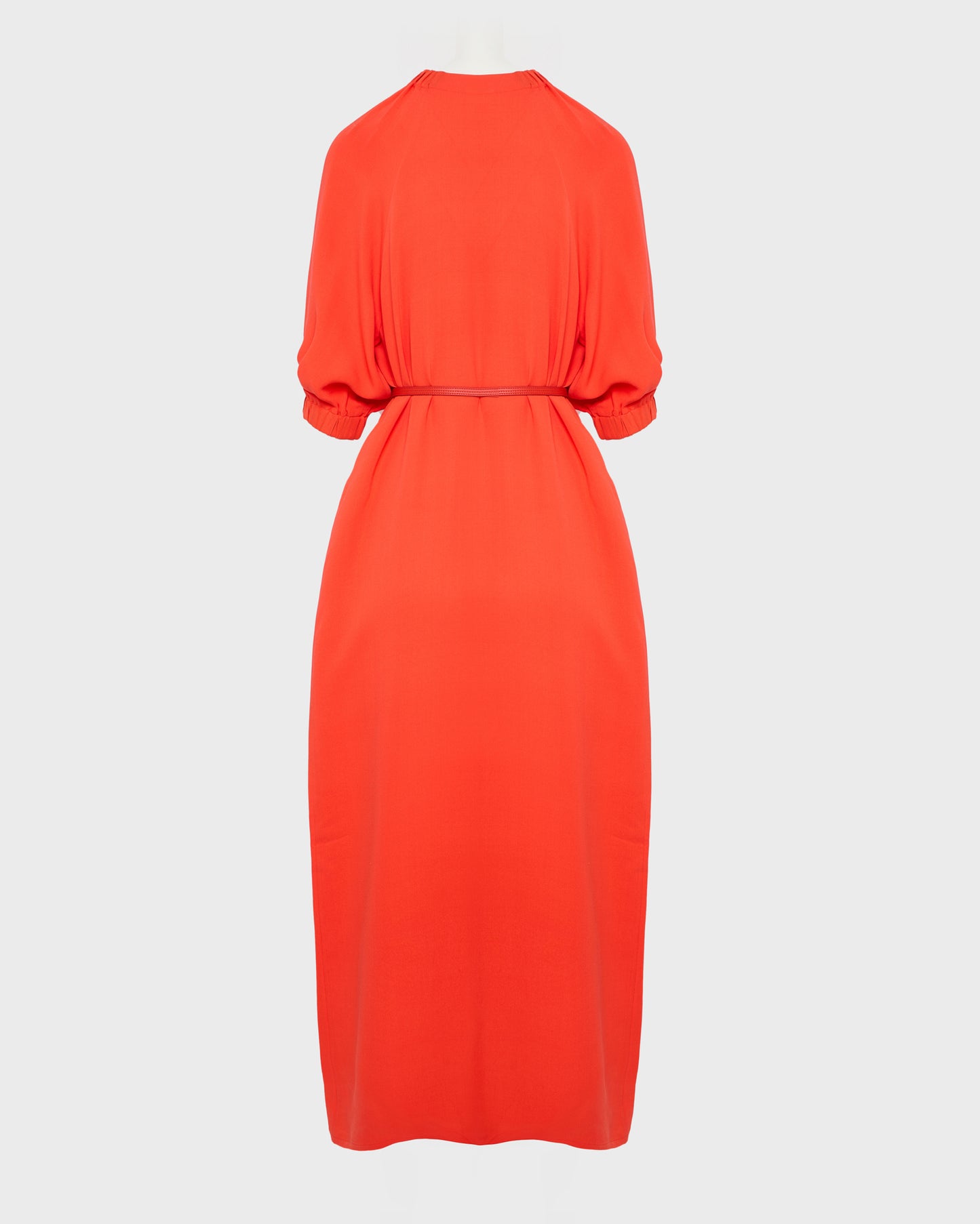 Summer sale - Flowing silk crepe dress -Yves Salomon - New spring summer collection