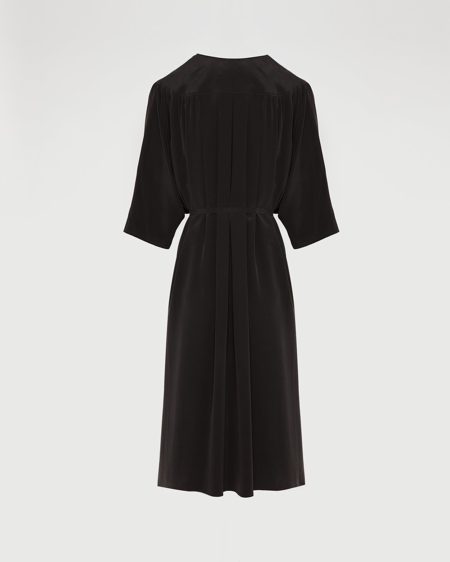 Summer sale - Light silk crepe dress -Yves Salomon - New spring summer collection