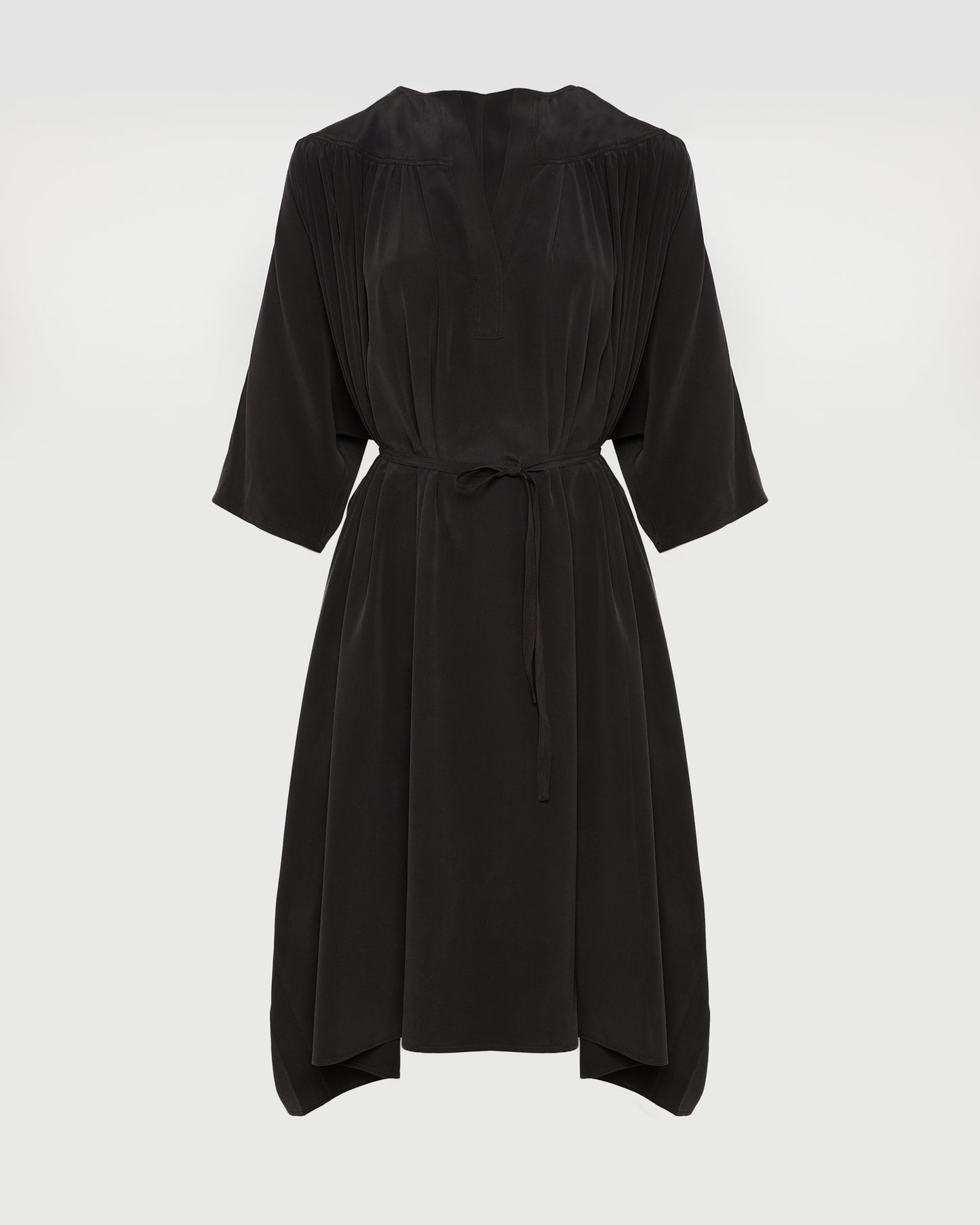 Summer sale - Light silk crepe dress -Yves Salomon - New spring summer collection