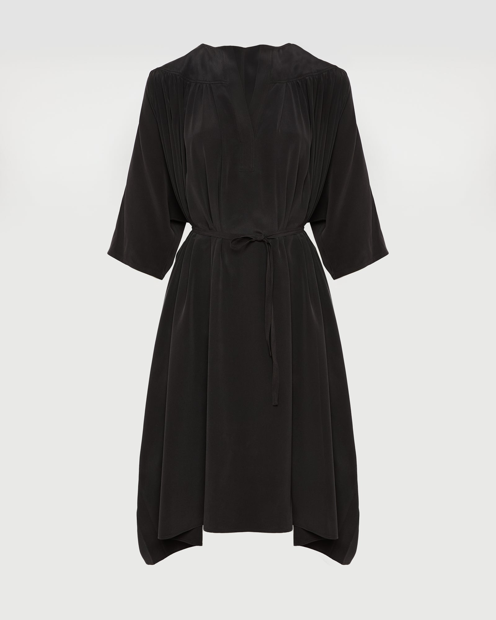Summer sale - Light silk crepe dress -Yves Salomon - New spring summer collection