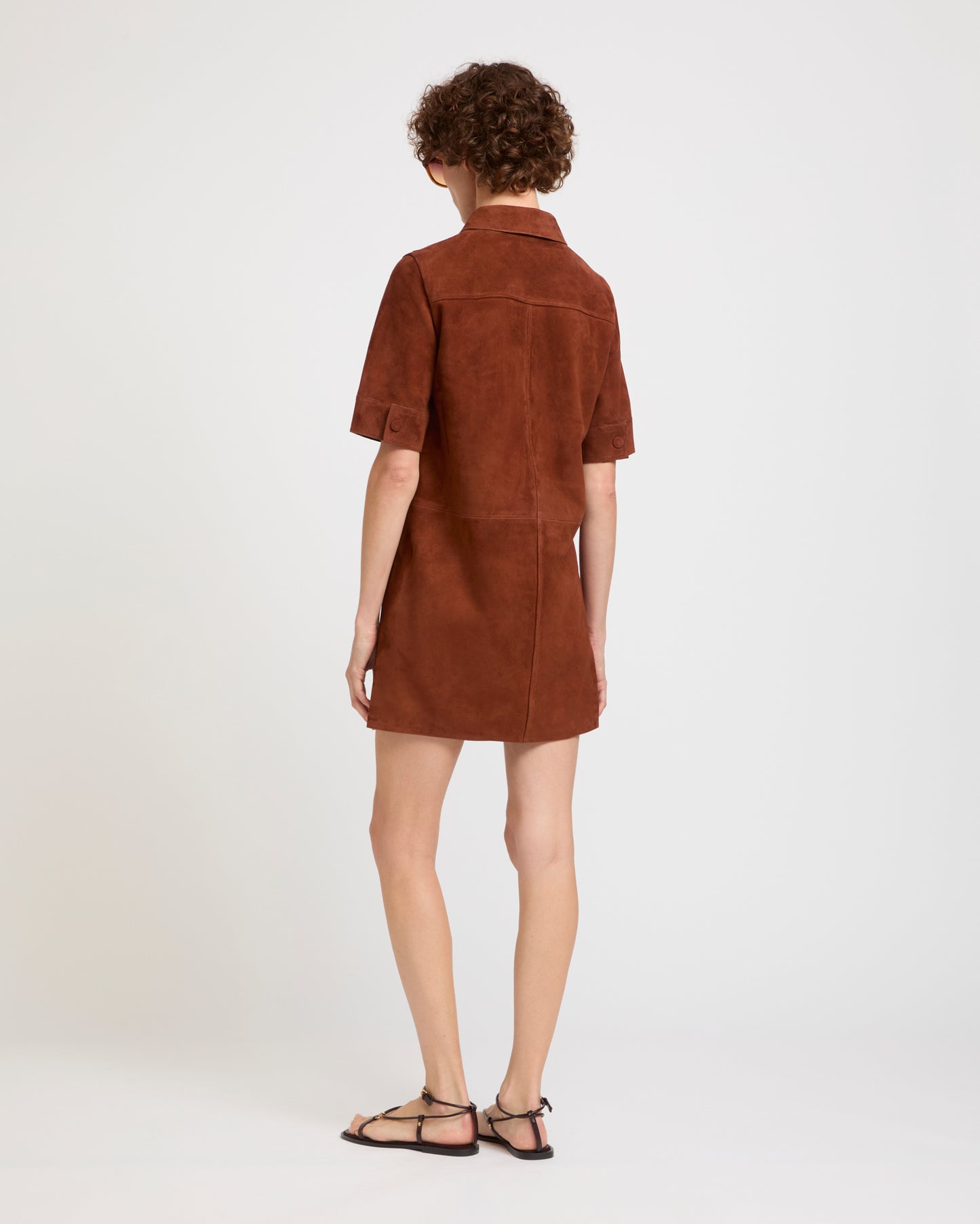 Double-sided lambskin dress -Yves Salomon - New spring summer collection