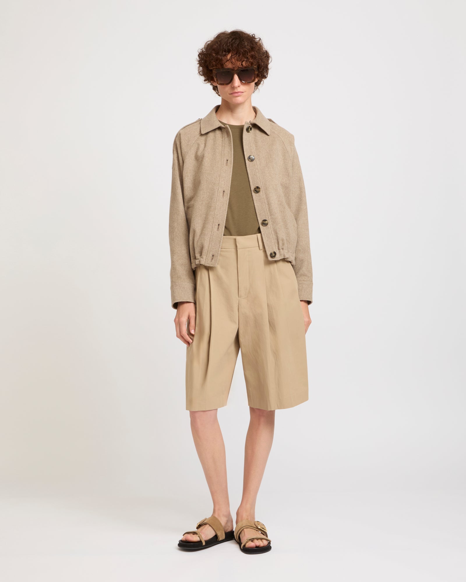 Cashmere jacket -Yves Salomon - New spring summer collection