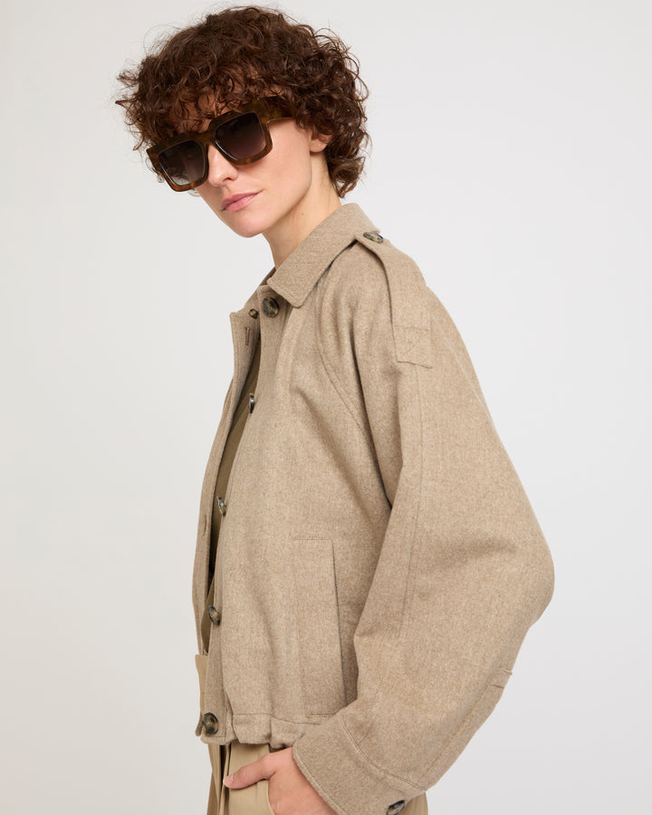 Cashmere jacket -Yves Salomon - New spring summer collection