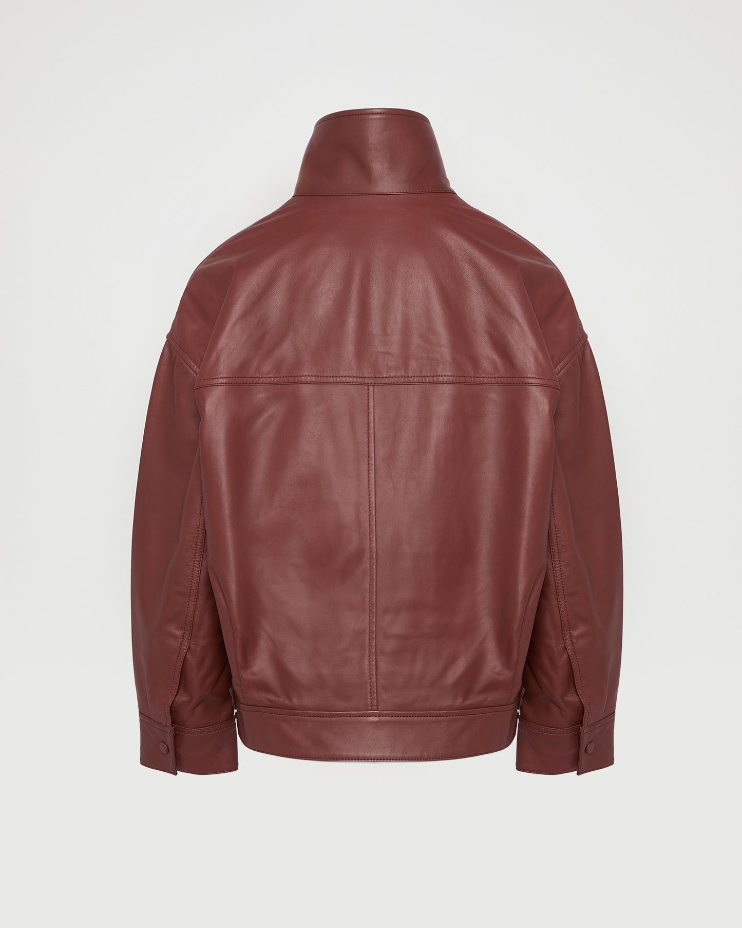 Lamb leather short jacket -Yves Salomon - New spring summer collection