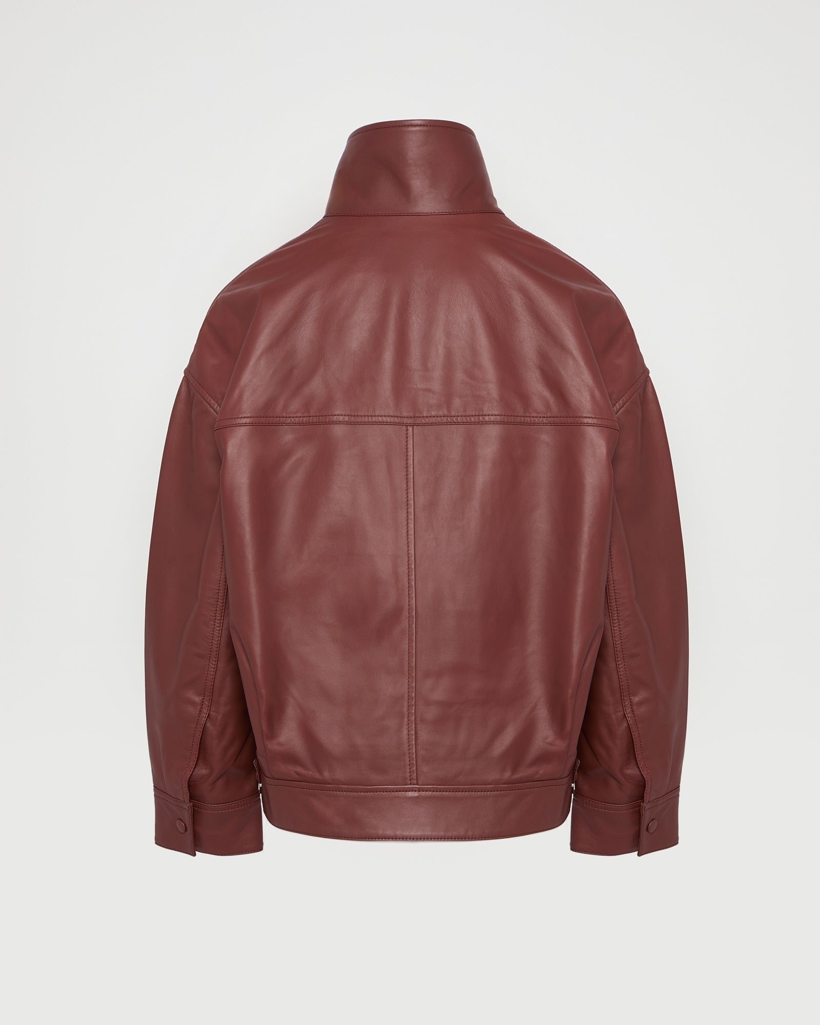 Lamb leather short jacket -Yves Salomon - New spring summer collection