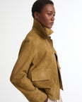 Double-sided lambskin jacket