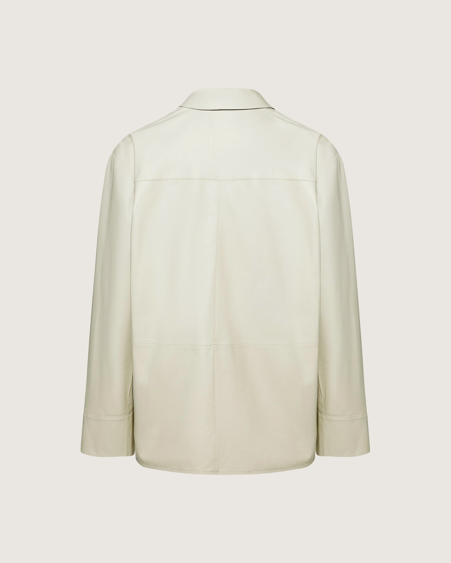 Summer sale - Leather jacket -Yves Salomon - New spring summer collection