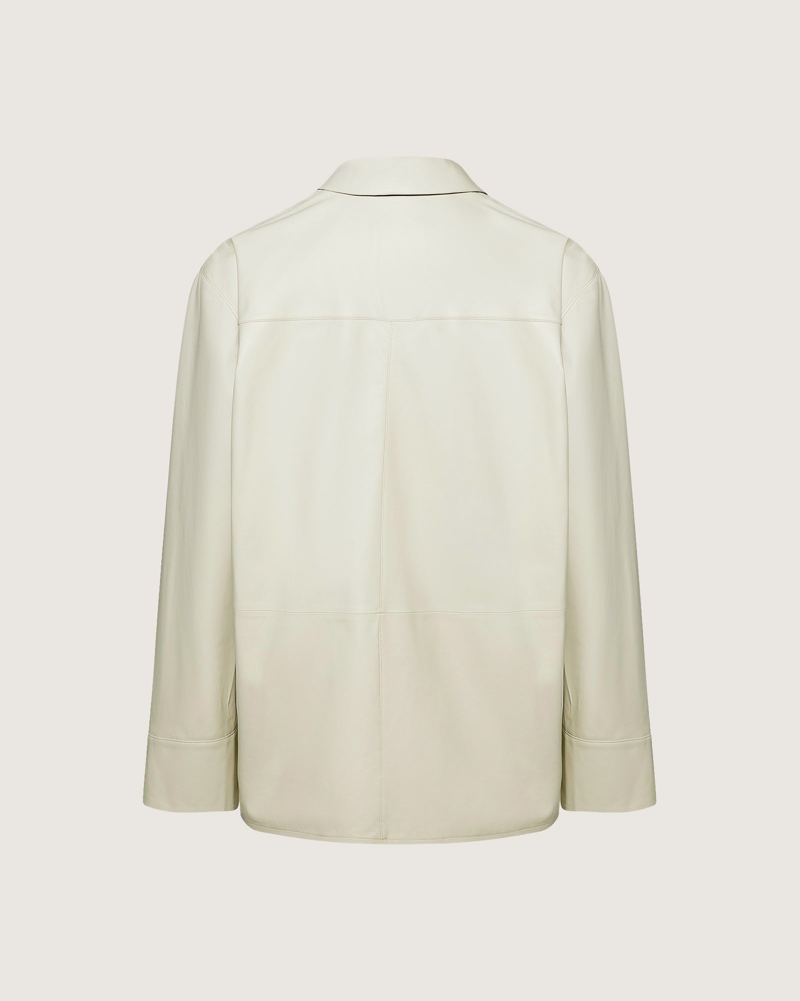 Summer sale - Leather jacket -Yves Salomon - New spring summer collection