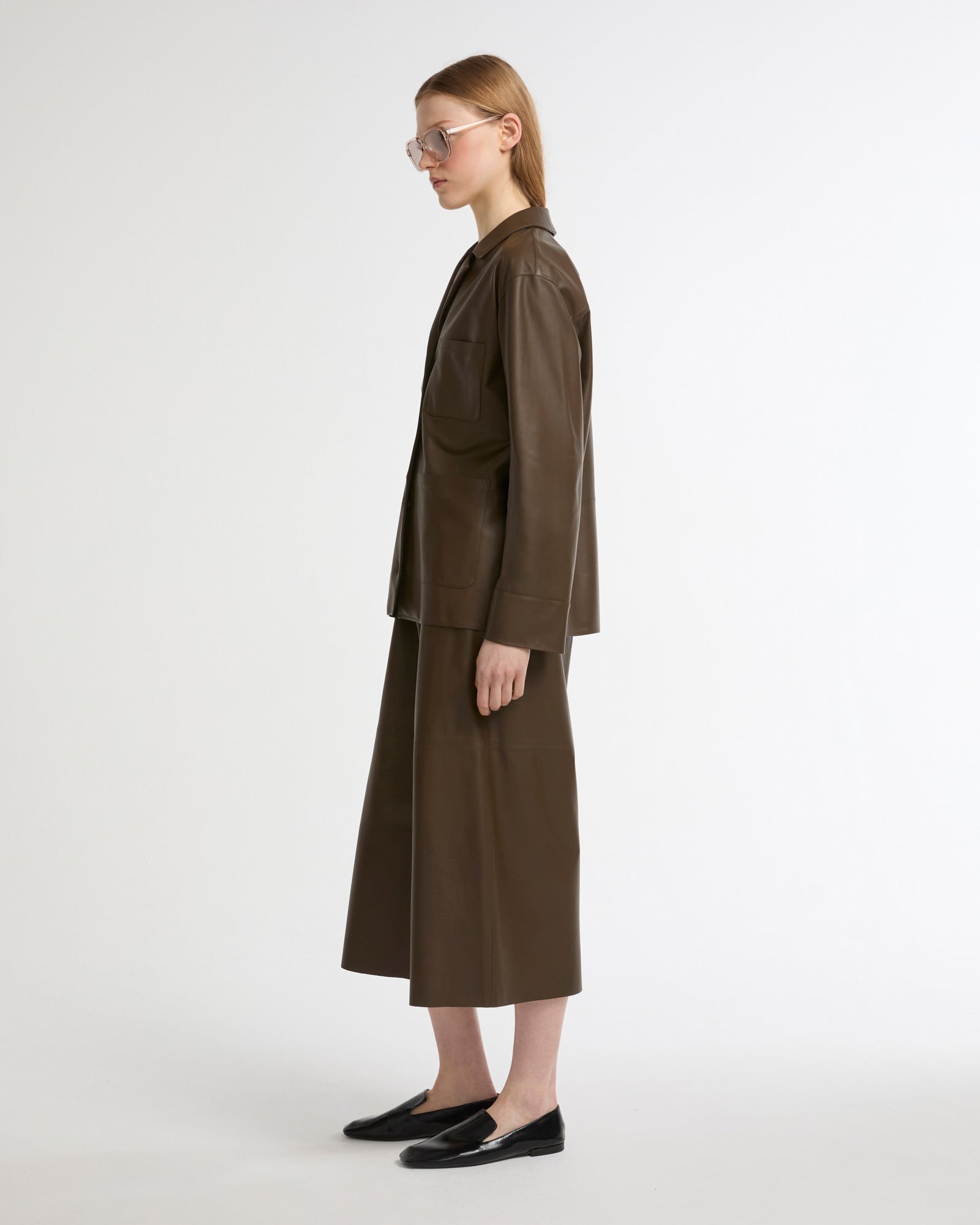 Leather jacket -Yves Salomon - New spring summer collection