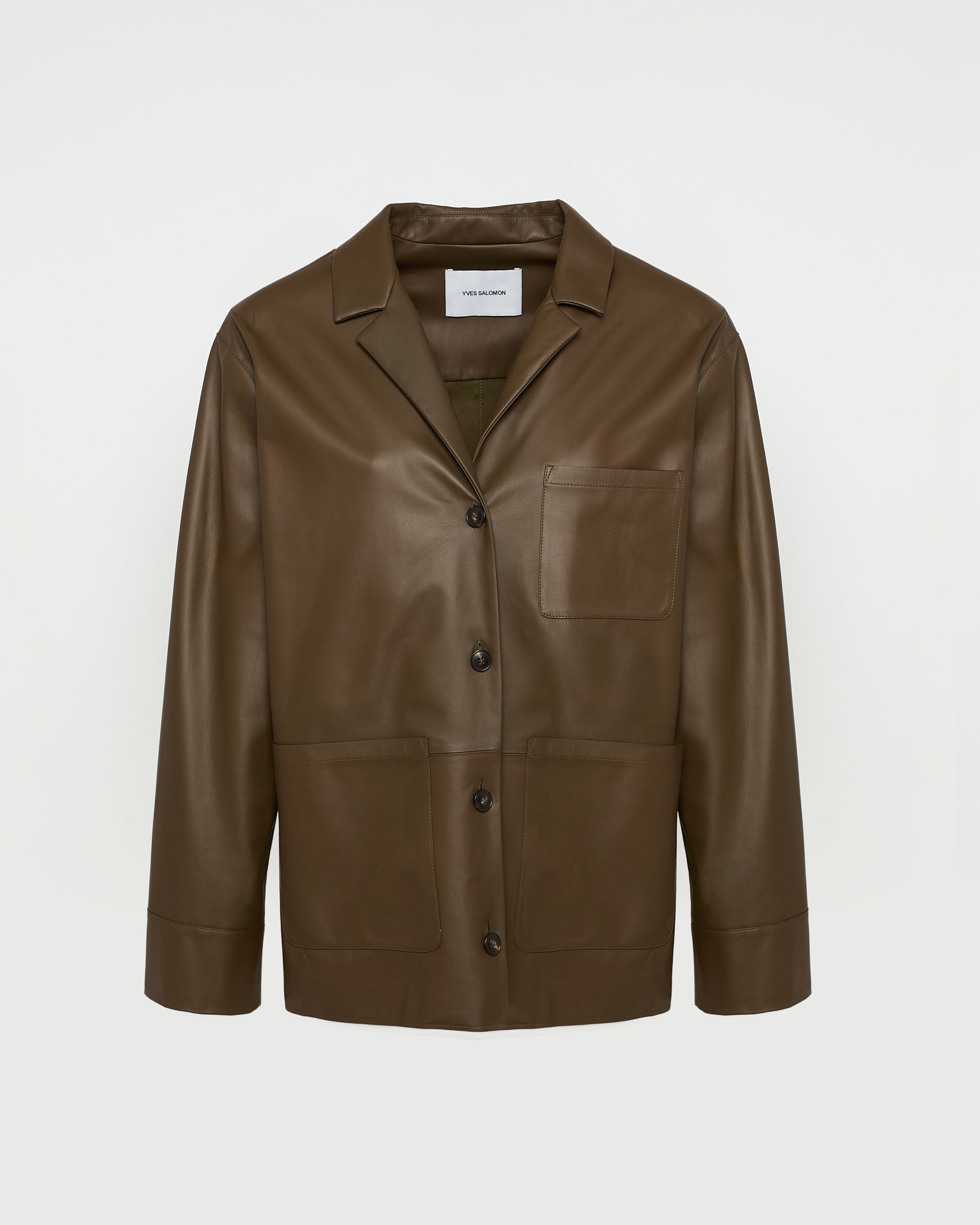 Leather jacket -Yves Salomon - New spring summer collection