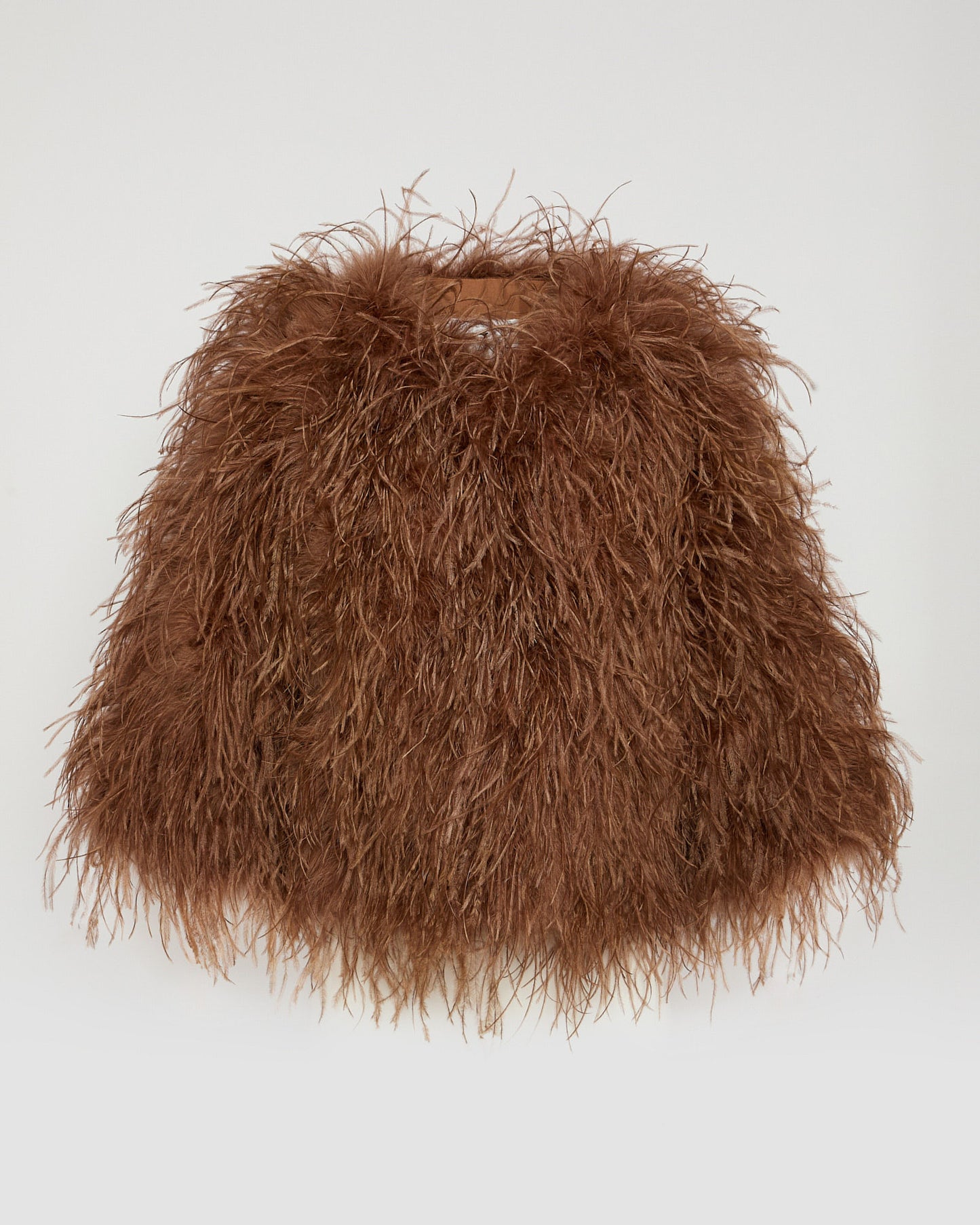 Cropped feather jacket -Yves Salomon - New spring summer collection