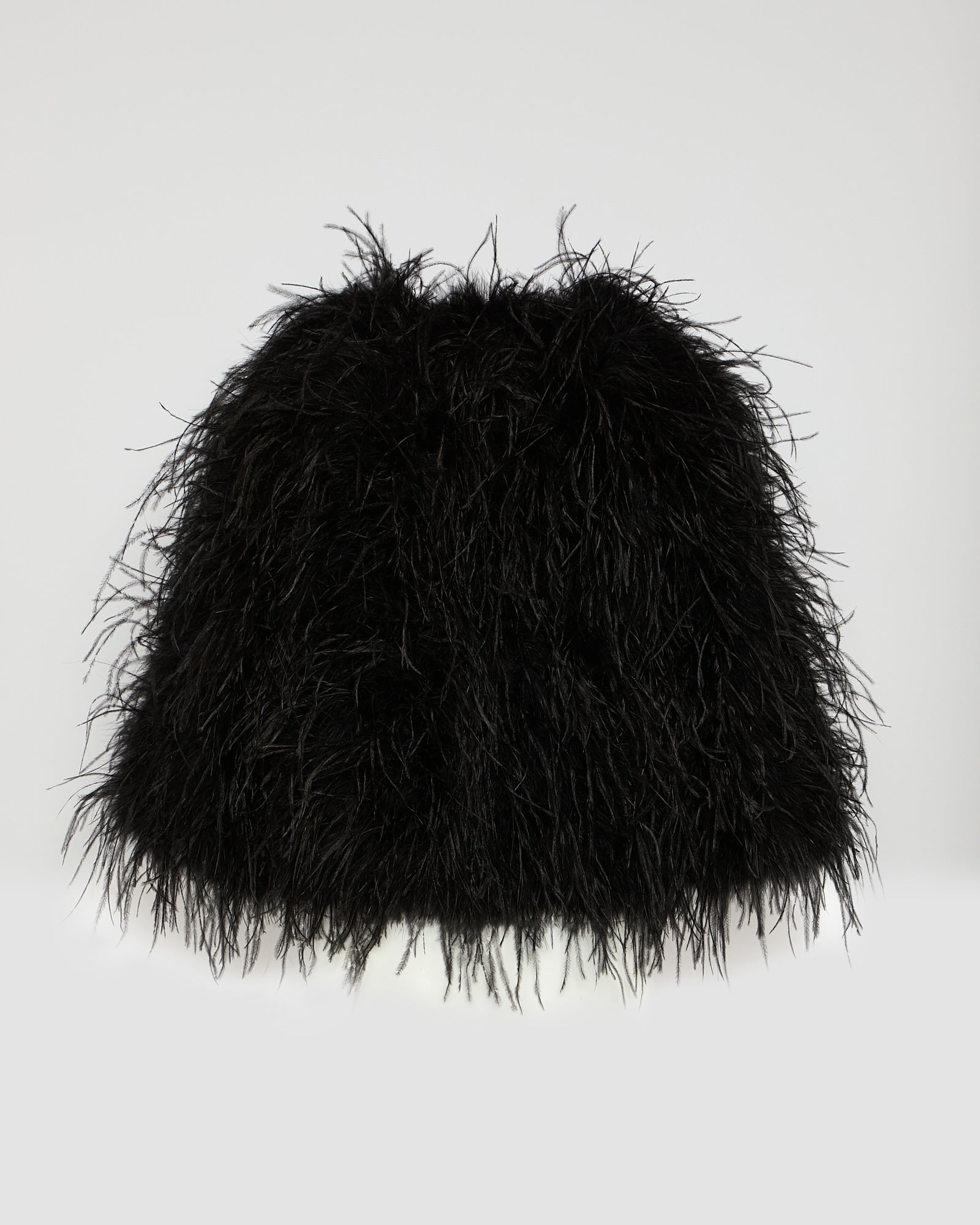 Cropped feather jacket -Yves Salomon - New spring summer collection