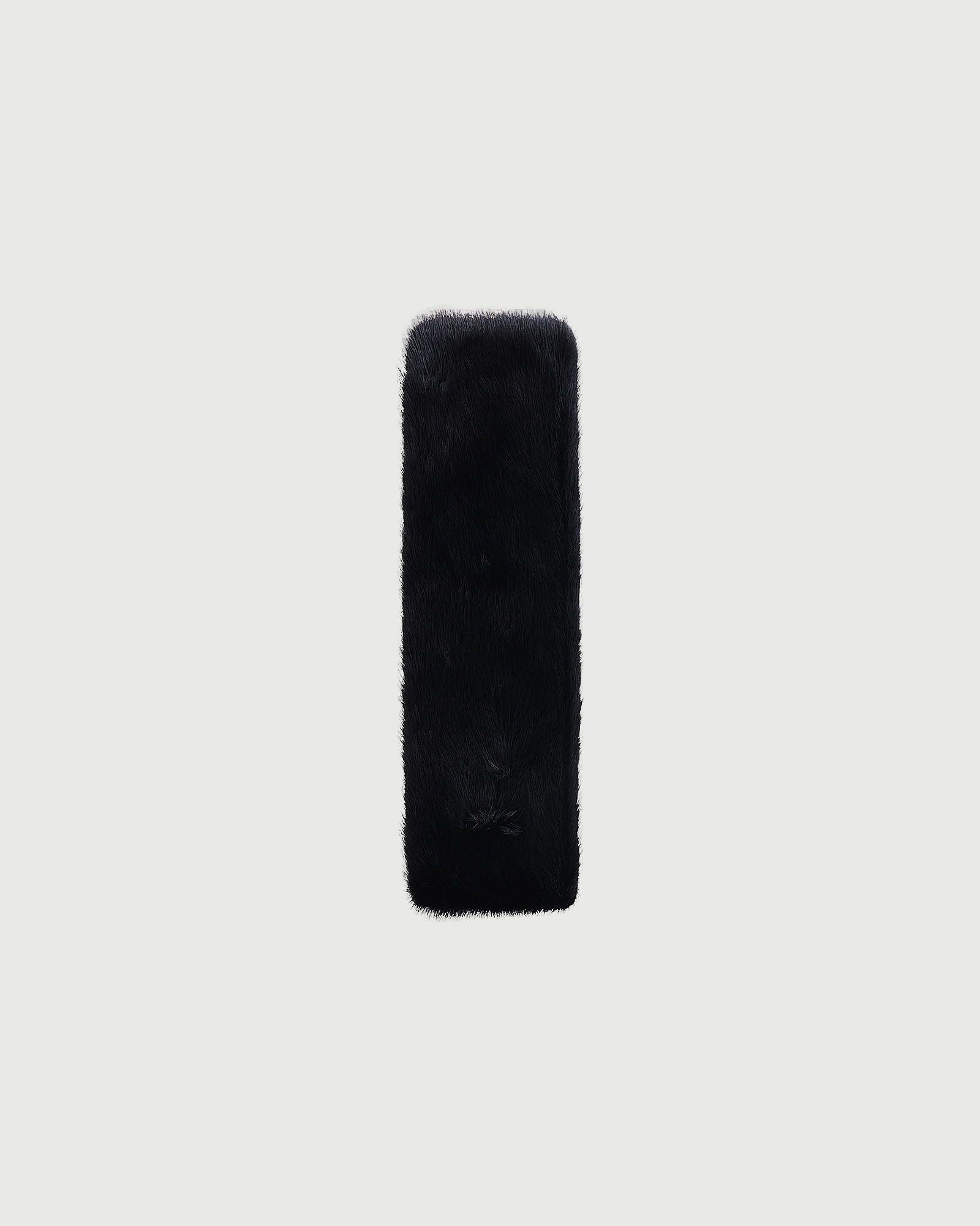 Mink fur and leather headband - Yves Salomon - New Fall Winter Collection