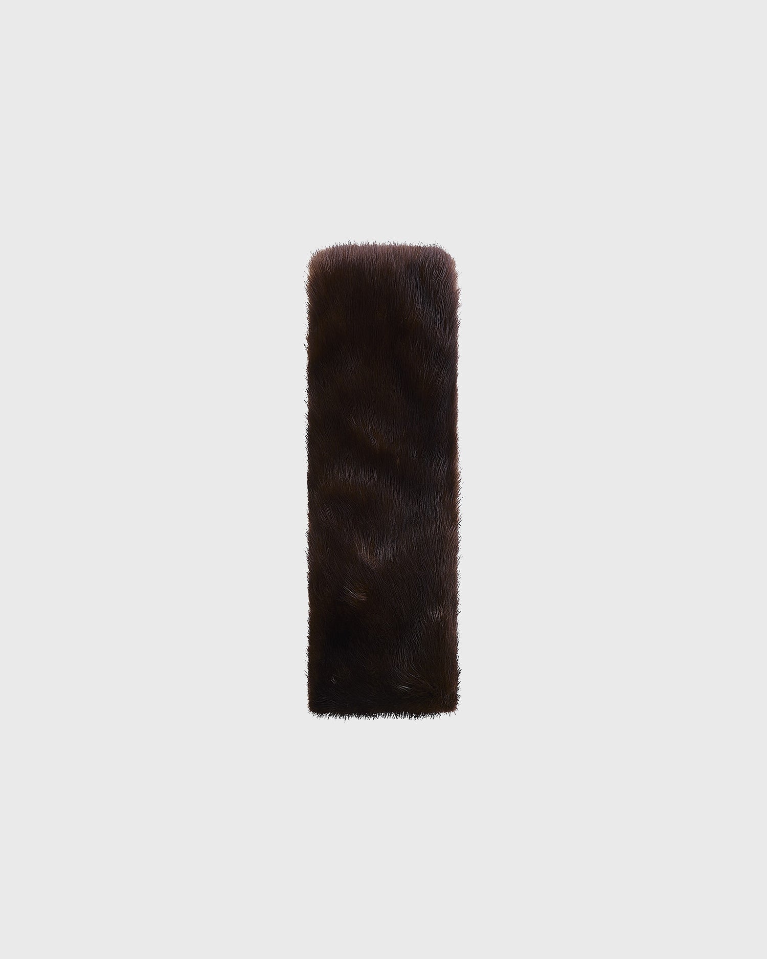 Mink fur and leather headband -Yves Salomon