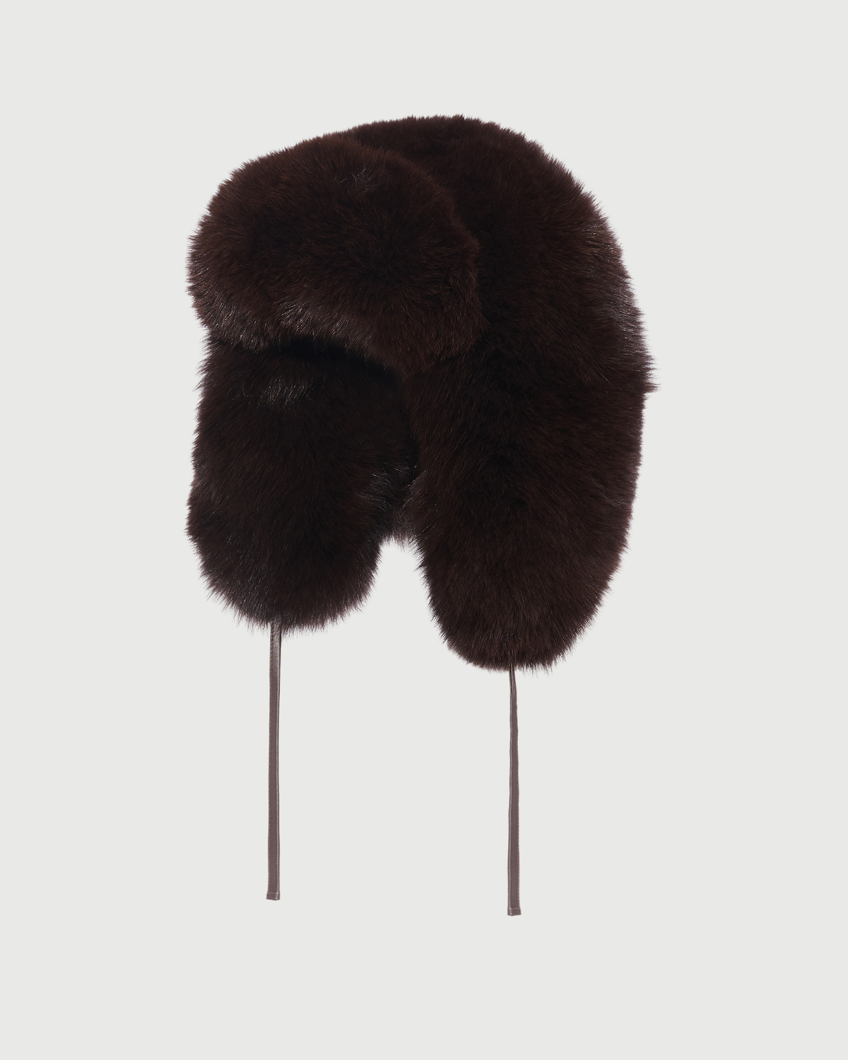 Fox fur ushanka hat - Yves Salomon - New Fall Winter Collection