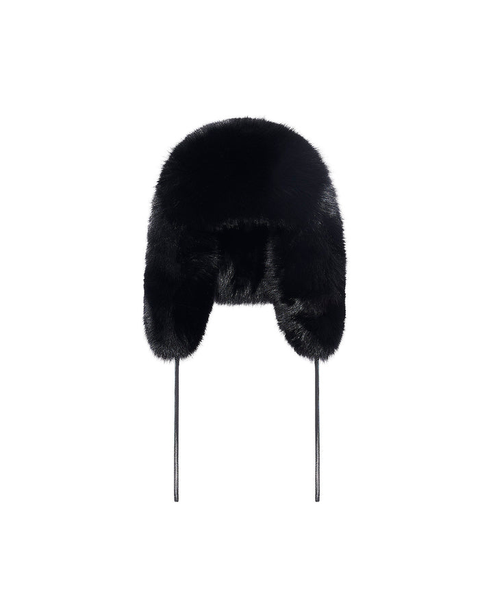 Fox fur ushanka