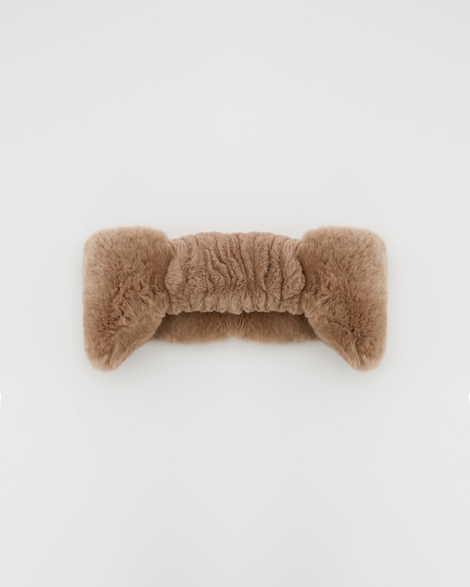 Rex rabbit fur headband -Yves Salomon