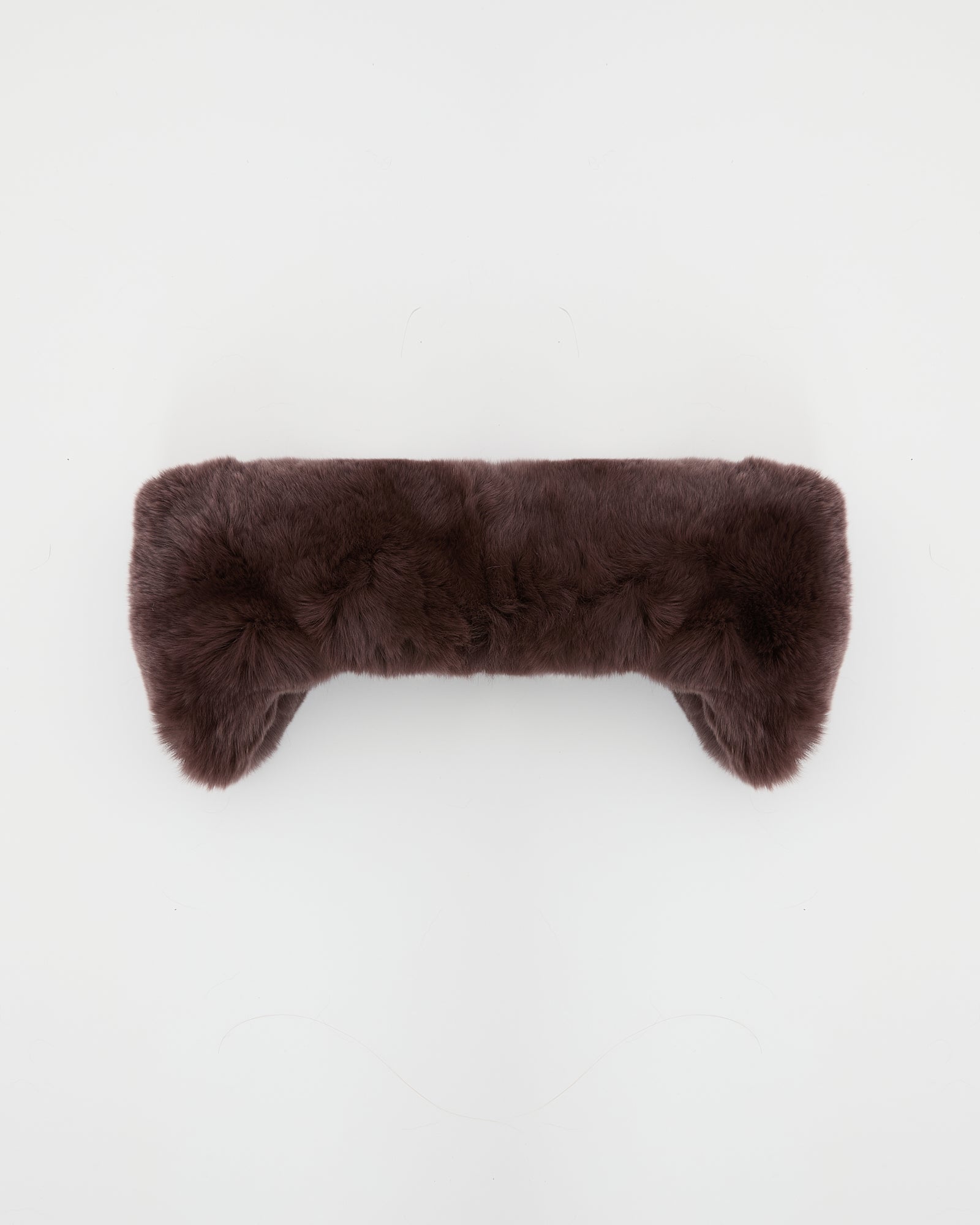 Rex rabbit fur headband -Yves Salomon