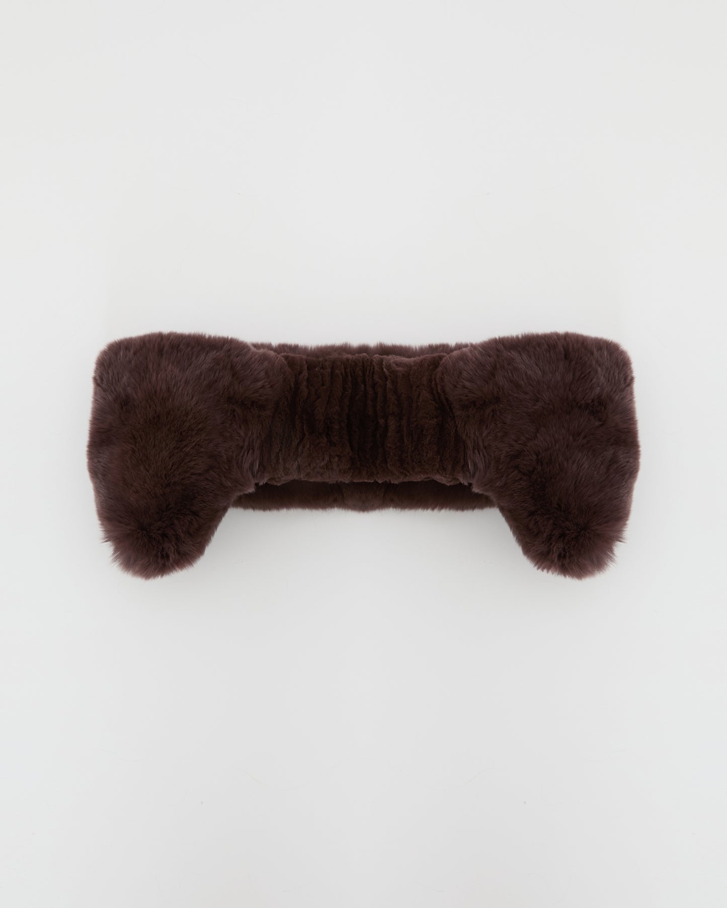 Rex rabbit fur headband -Yves Salomon